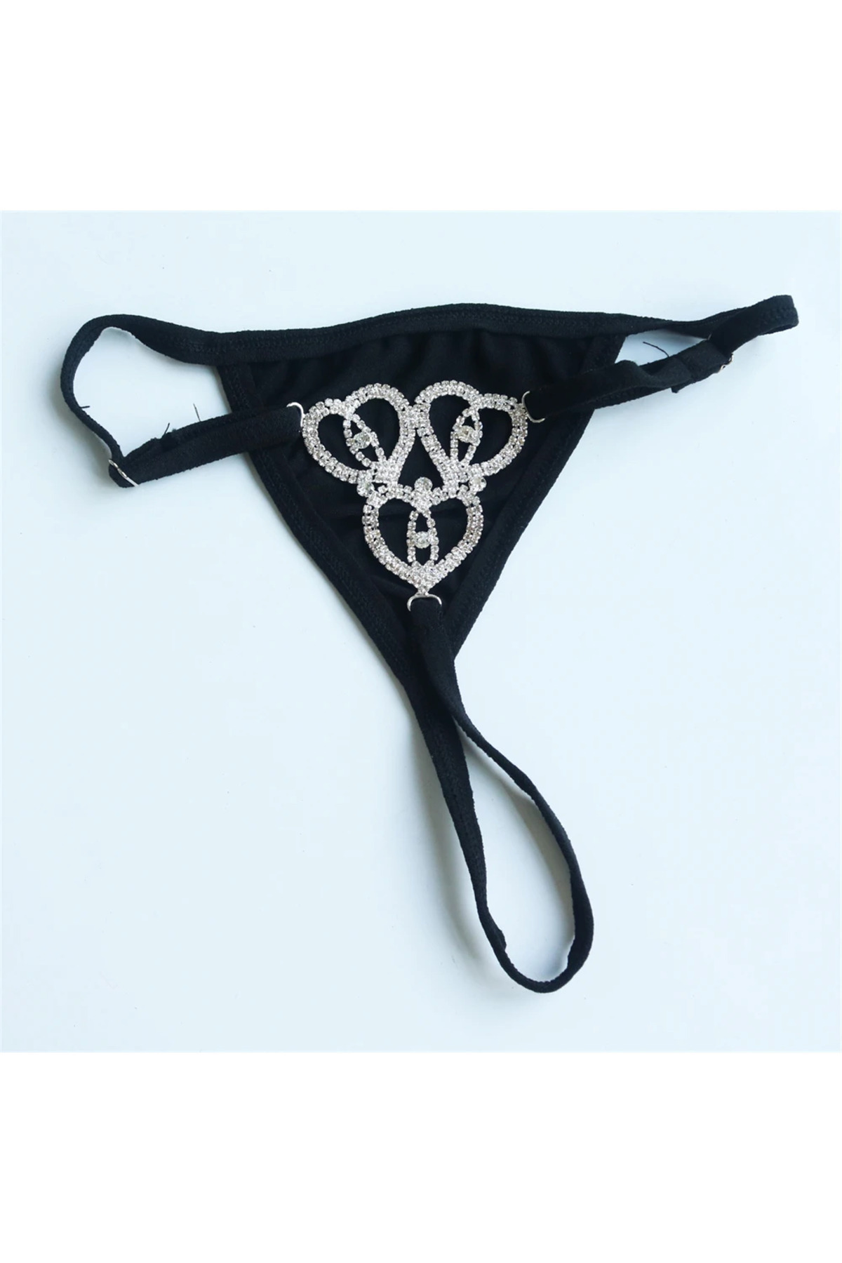 BELİ AYARLANABİLİR AKSESUARLI BRAZİLİAN KÜLOT BRAZİLİAN TANGA TAŞLI STRİNG