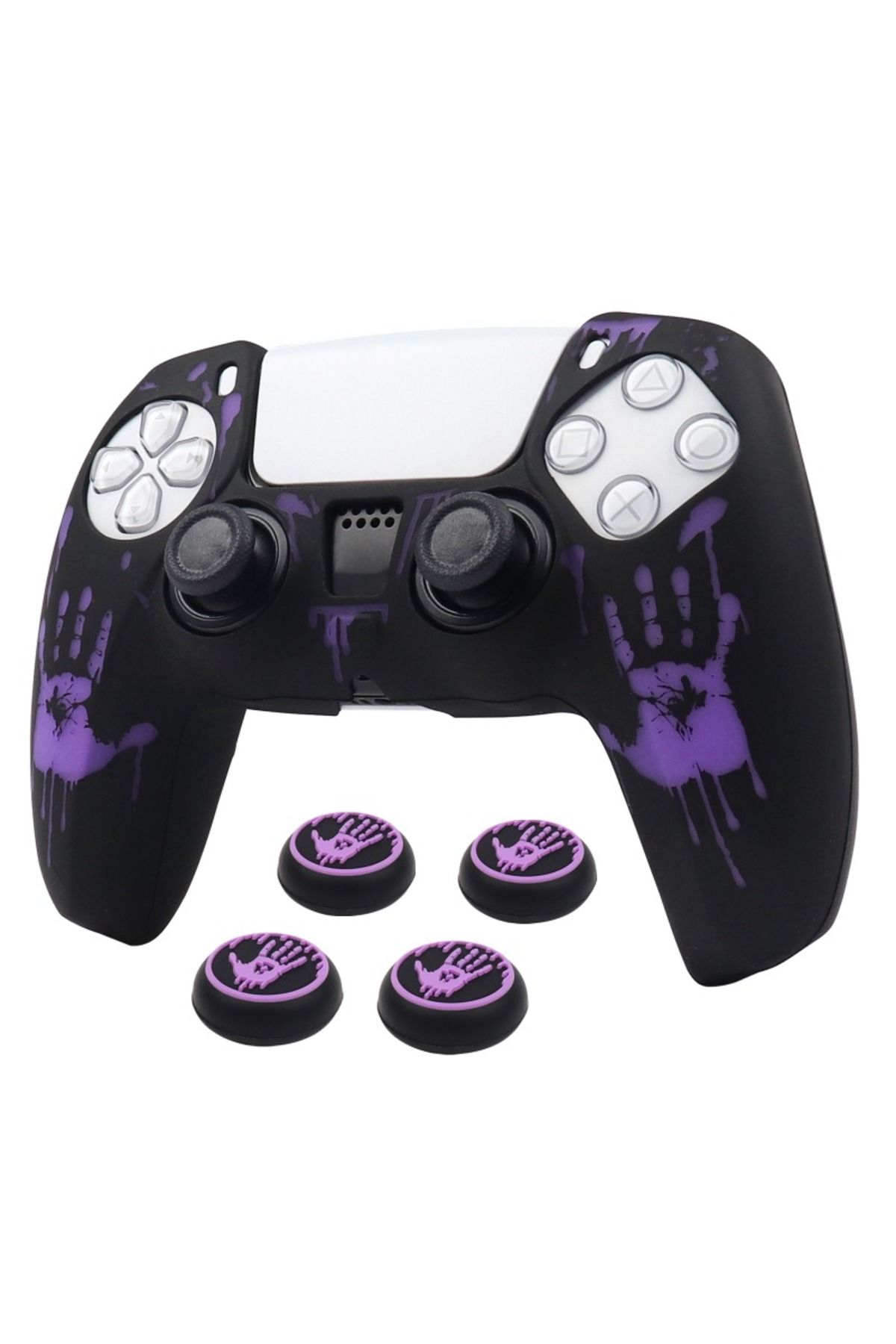 Choice-A0470-5 Protective Silicone Soft Control Cases For Ps5 Controller Skin Cover Gamepad Joystick Games 1