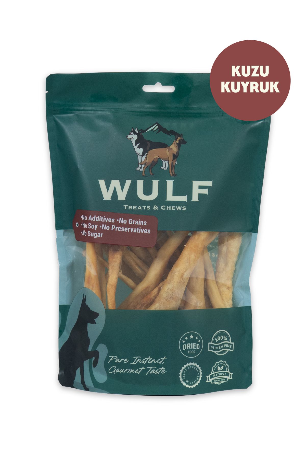 WULF Kuzu Kuyruk %100 Doğal Köpek Ödül Maması