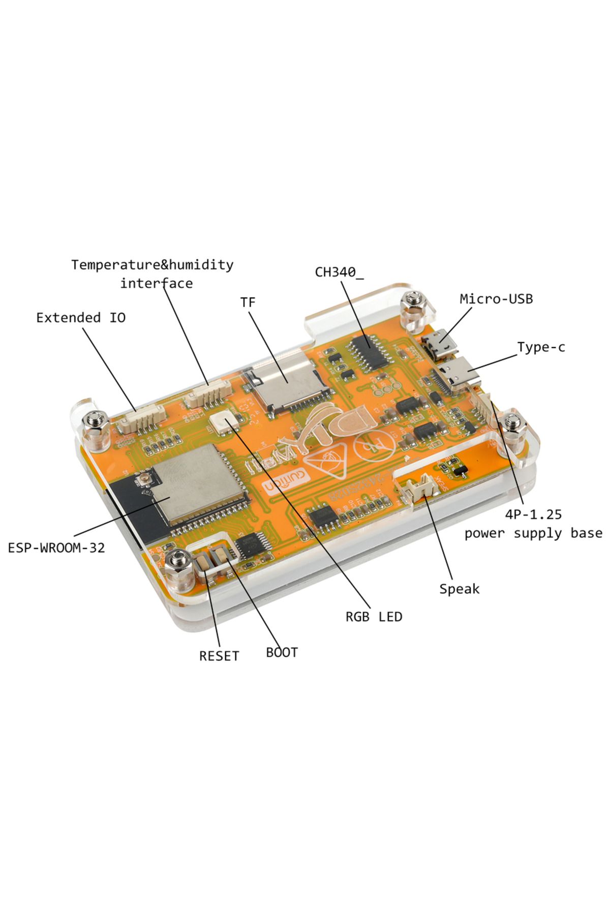 Choice-شاشة TFT LCD مقاس 2.8 بوصة مع وحدة ESP32 ثنائية النواة ESP32-2432S028R WIFI + BT 240X320 ... 4