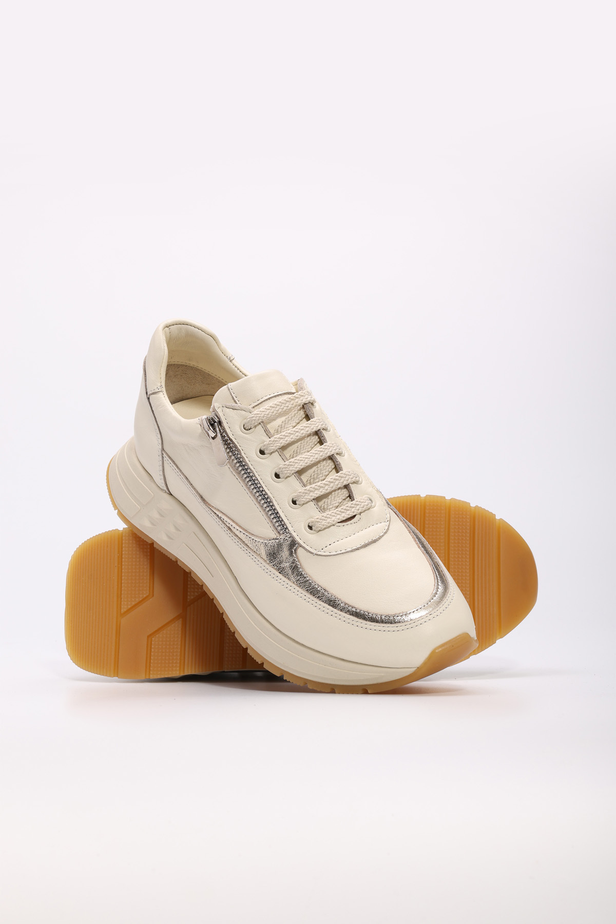 FAST STEP-Genuine Leather Women's Casual Shoes 010Za8777 3