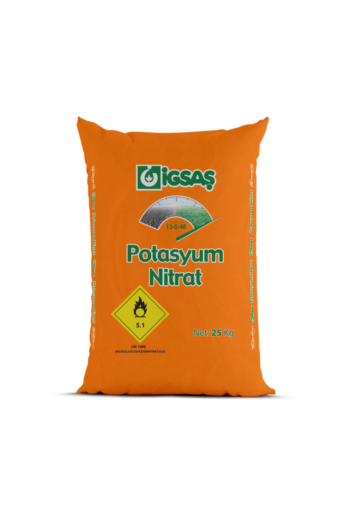 İGSAŞ Potasyum Nitrat Toz Gübre 1 Kg