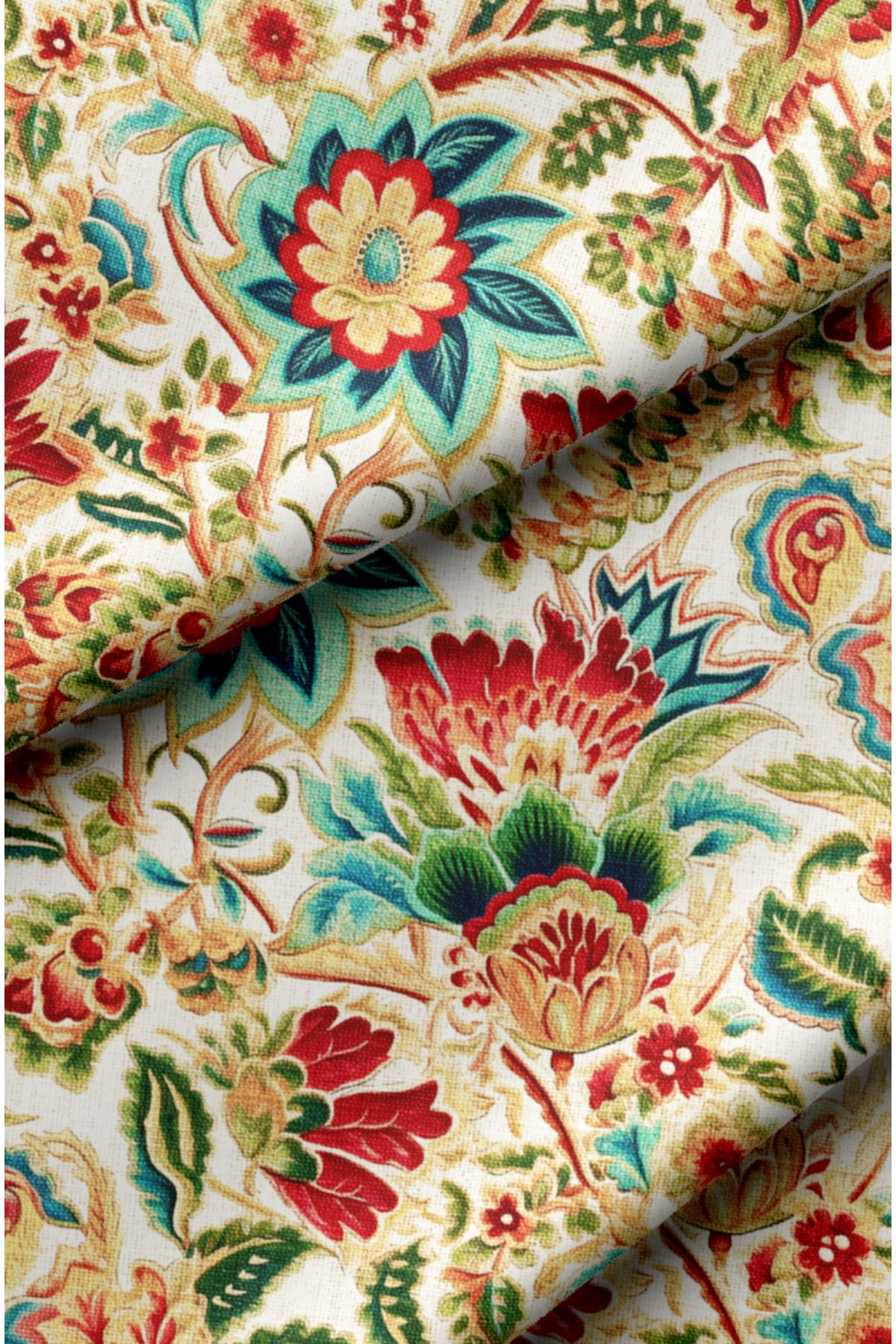 CANİLA-Woven Patterned Digital Printed Upholstery Fabric. Kilim Patterned Fabric 3
