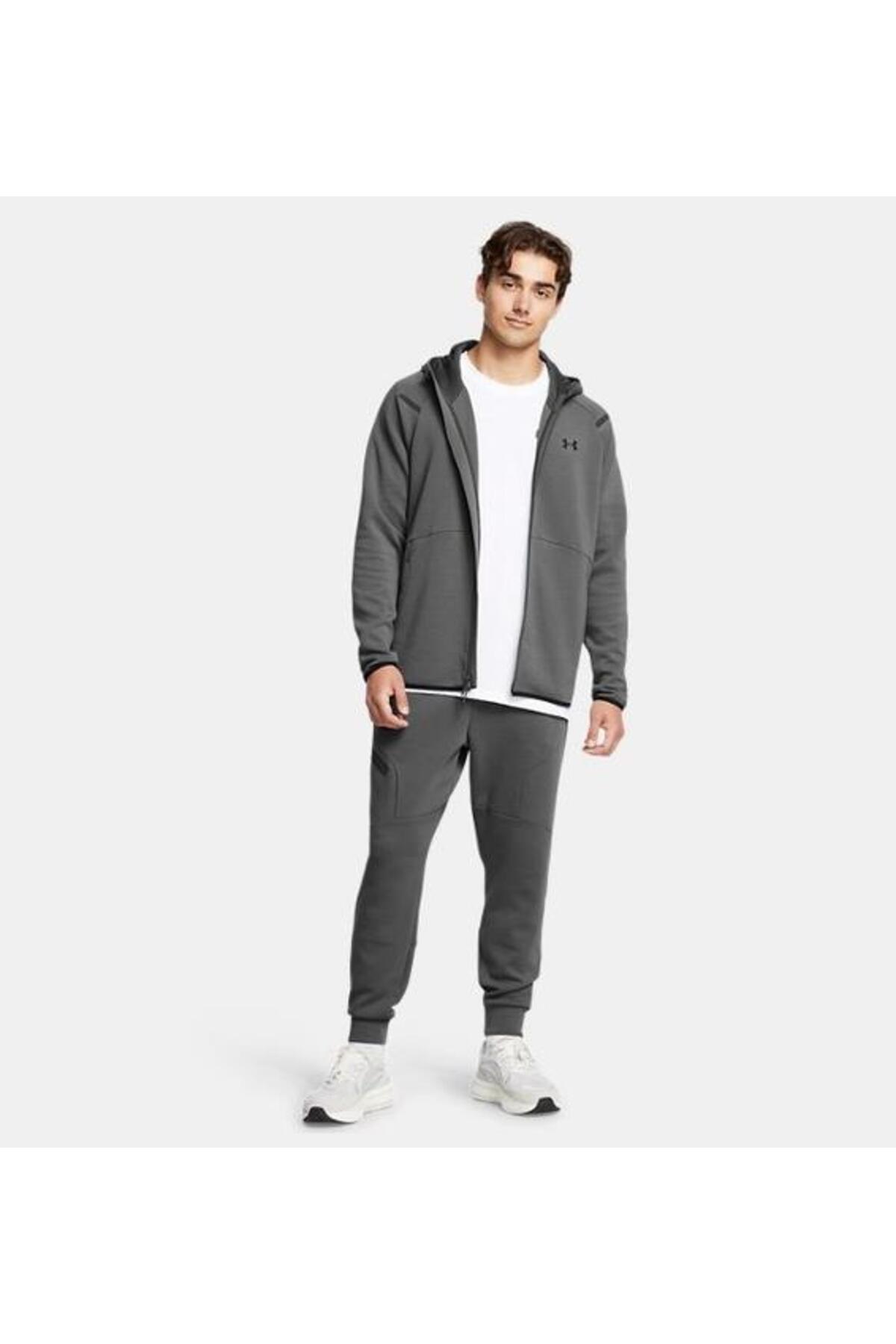 شلوار گرمکن ورزشی مردانه راسته کشسان | آندر آرمور Under Armour 5003251258 - تصویر 3