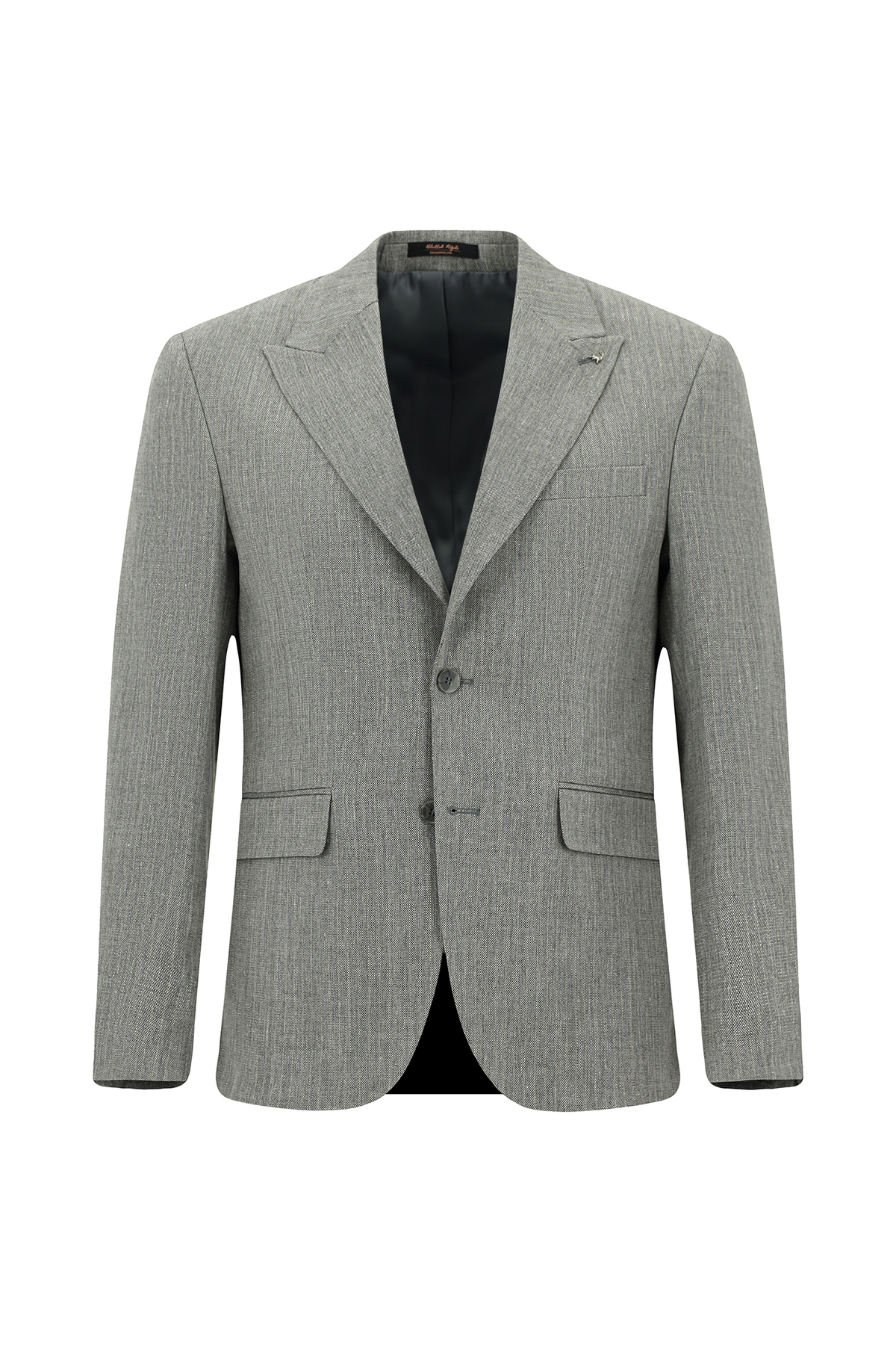 کیگیلی ژاکت کتانی راه راه کلاسیک اسلیم فیت