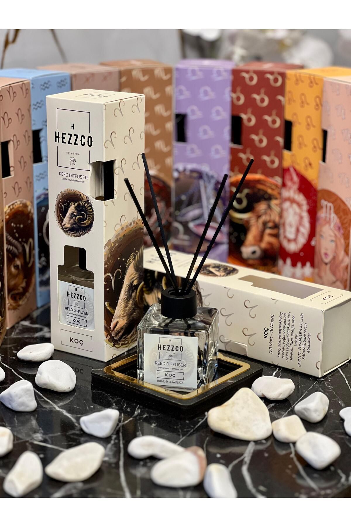 HEZZCO KOÇ BURCU – BAMBU ÇUBUKLU ODA KOKUSU (110 ml)