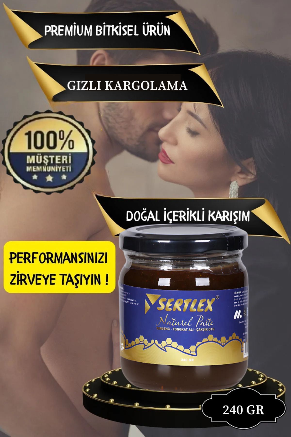 GENERAL Life Sertlex +++ 240 Gr Bitkisel Macun Performa,ns Extra Sertlestırcı , Gecıktıktırcı