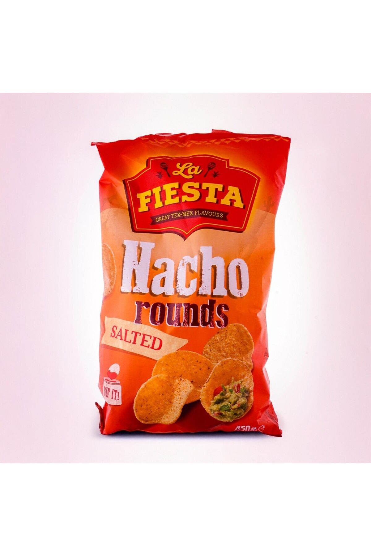 La Fiesta SALTED NACHO ROUNDS CIPS 450 GR