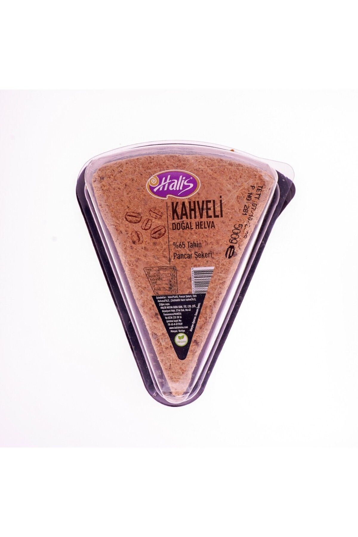Halis HALİS KAHVELİ TAHİN HELVA 500 GR