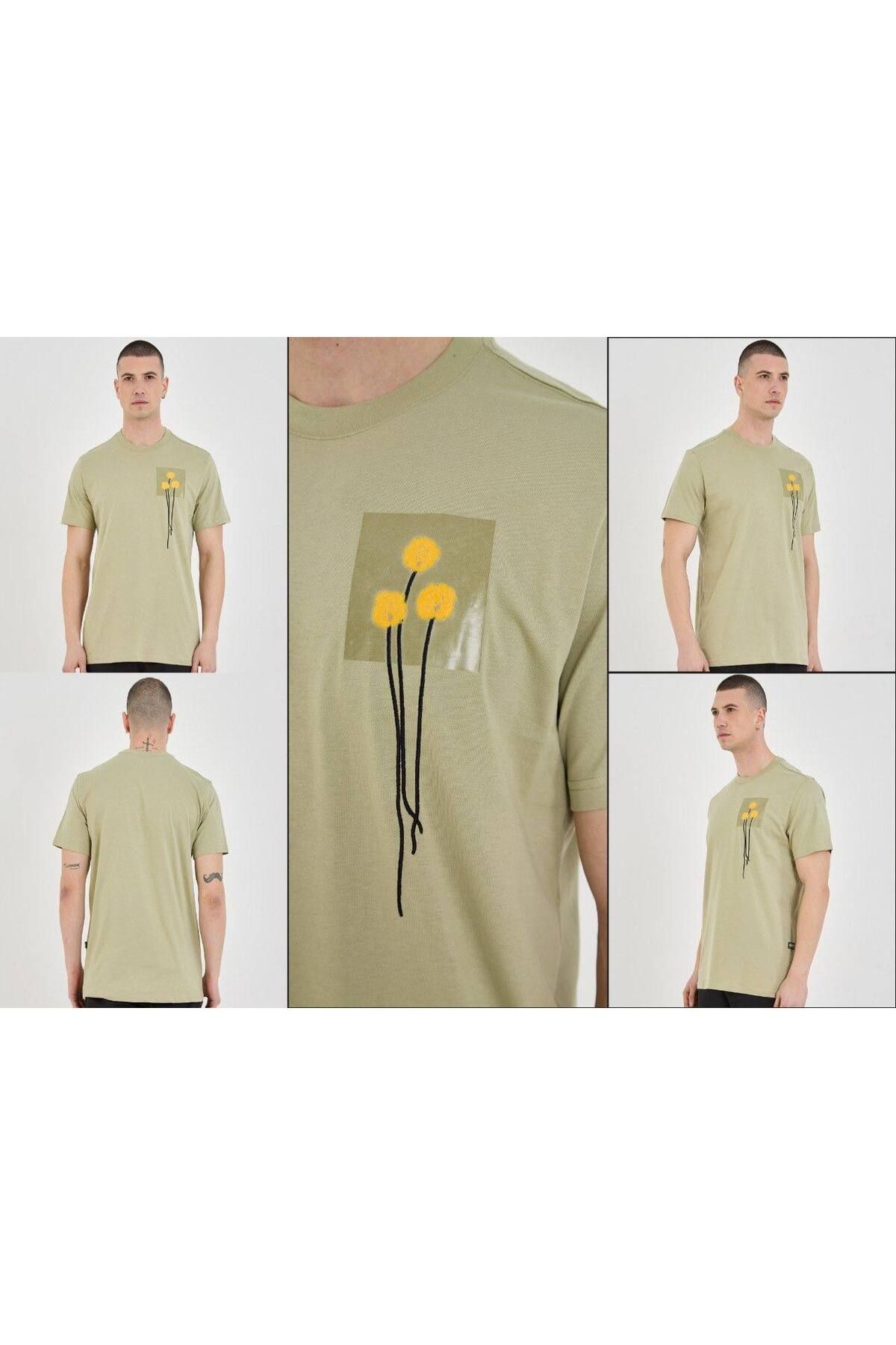 Key Denim ERKEK BASKILI REGULAR FİT T-SHİRT