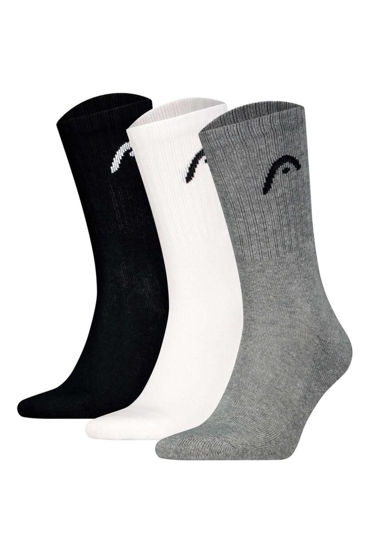 Head All Sports Training Socks Üçlü Unisex Çorap