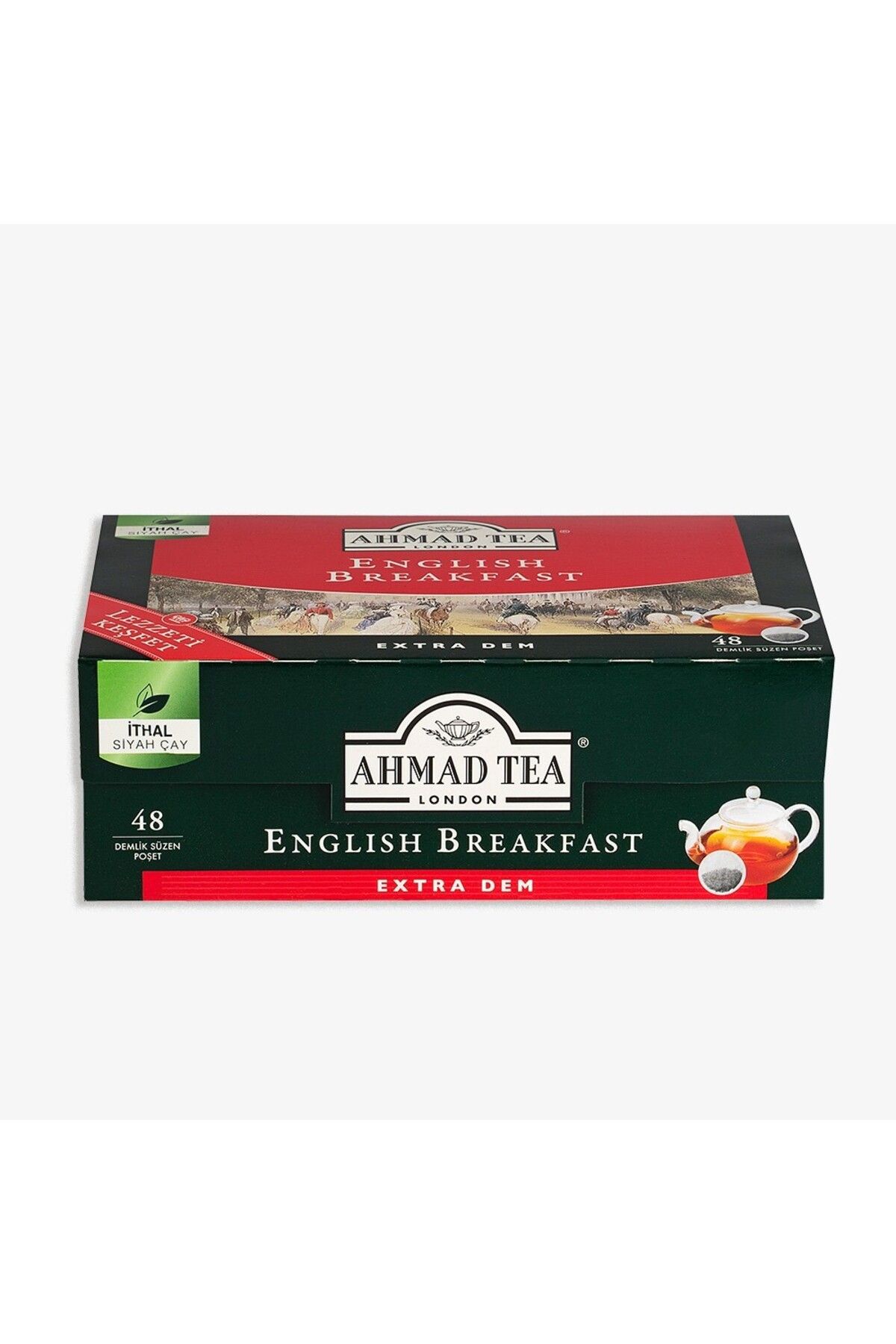 Ahmad Tea ENGLISH BREAKFAST DEMLİK POŞET ÇAY 48' Lİ 153.6 GR
