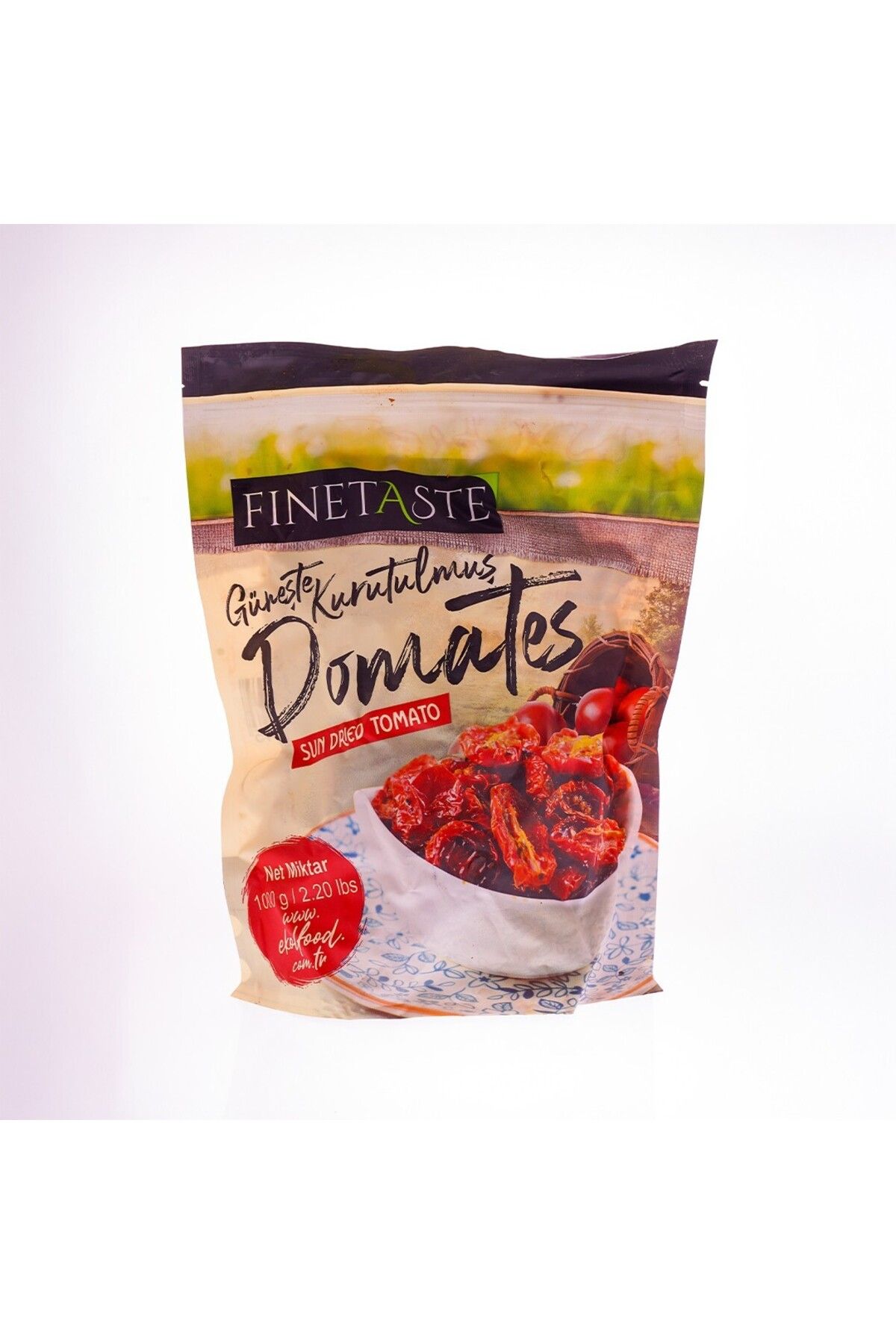 Fine Taste FINETASTE GÜNEŞTE KURUTULMUŞ YARIM KESİM DOMATES 1000 GR