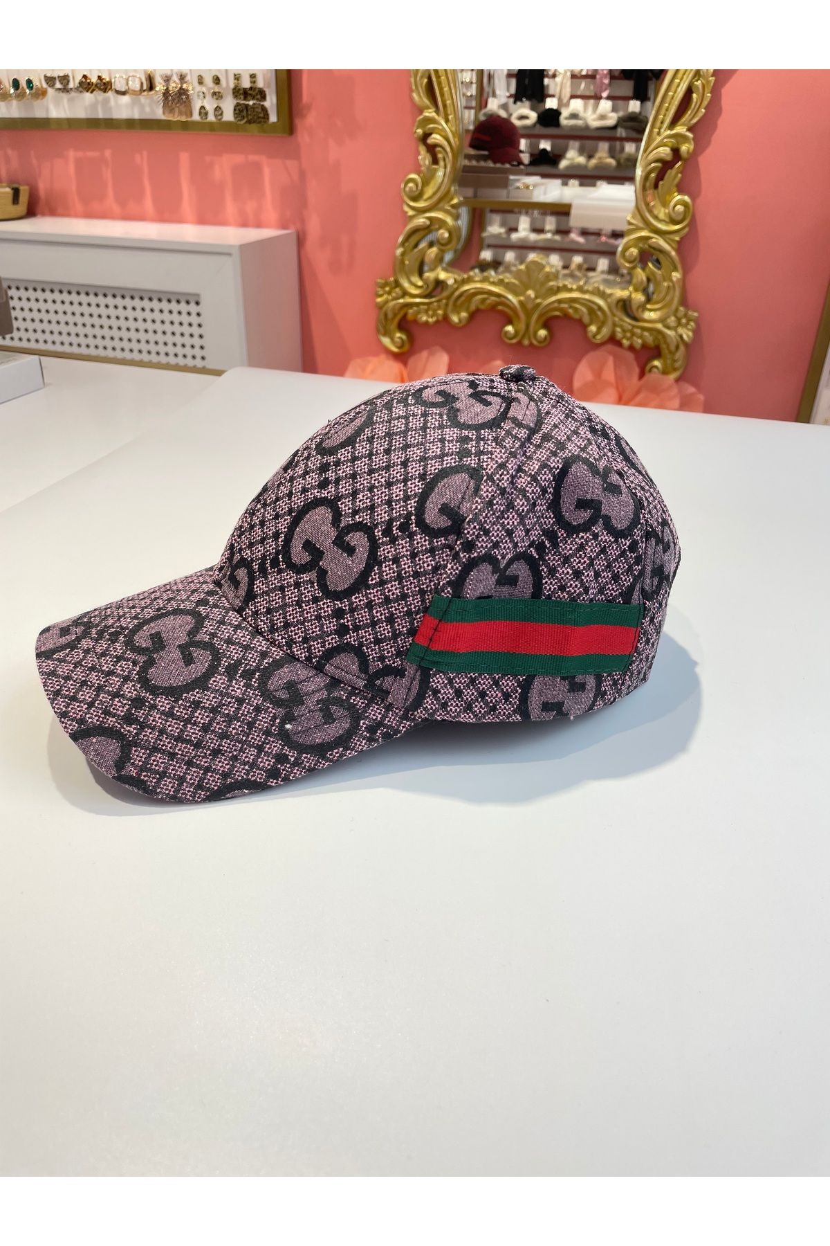 La She Accessories Gcc Unisex Mor Şapka
