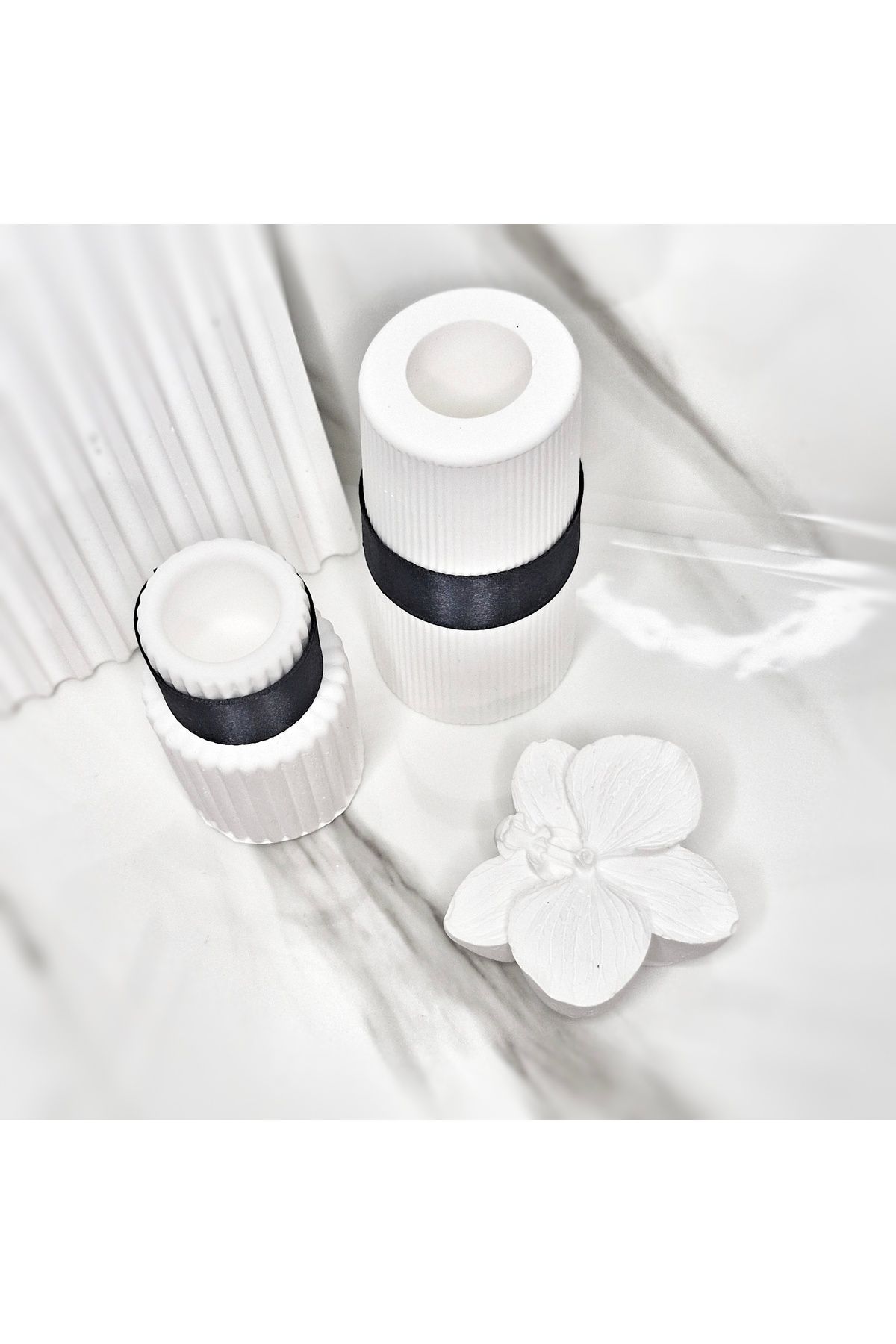 Pegubabycollection Lux Home Tealight Mumluk 2li Set