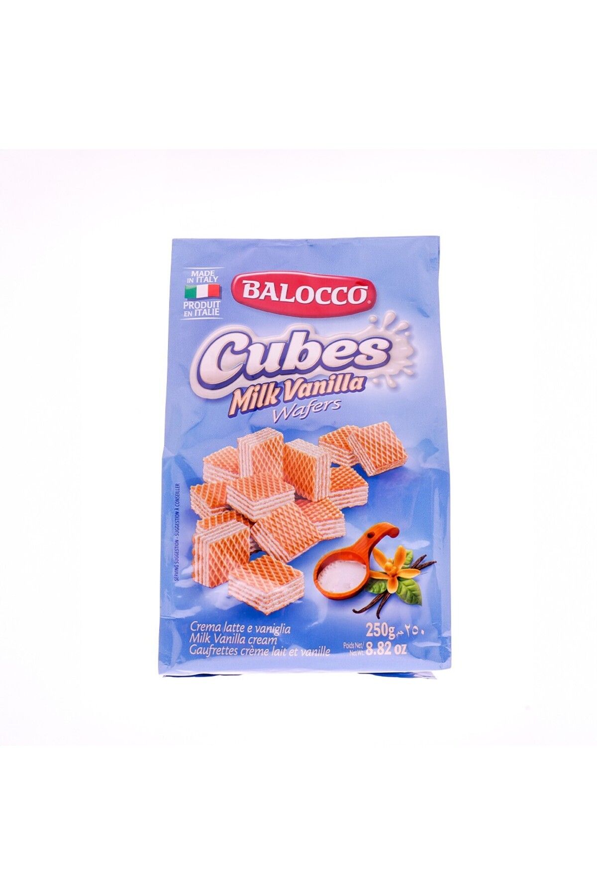 Balocco VANİLYALI KÜP GOFRET 250 GR