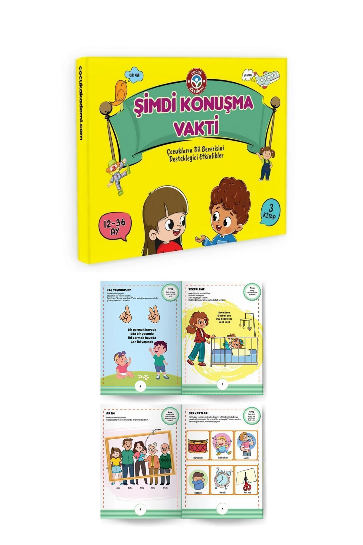 Çocuk Akademi Bebeğimi Konuşturan Paket fotoğrafı 4 (önizleme)