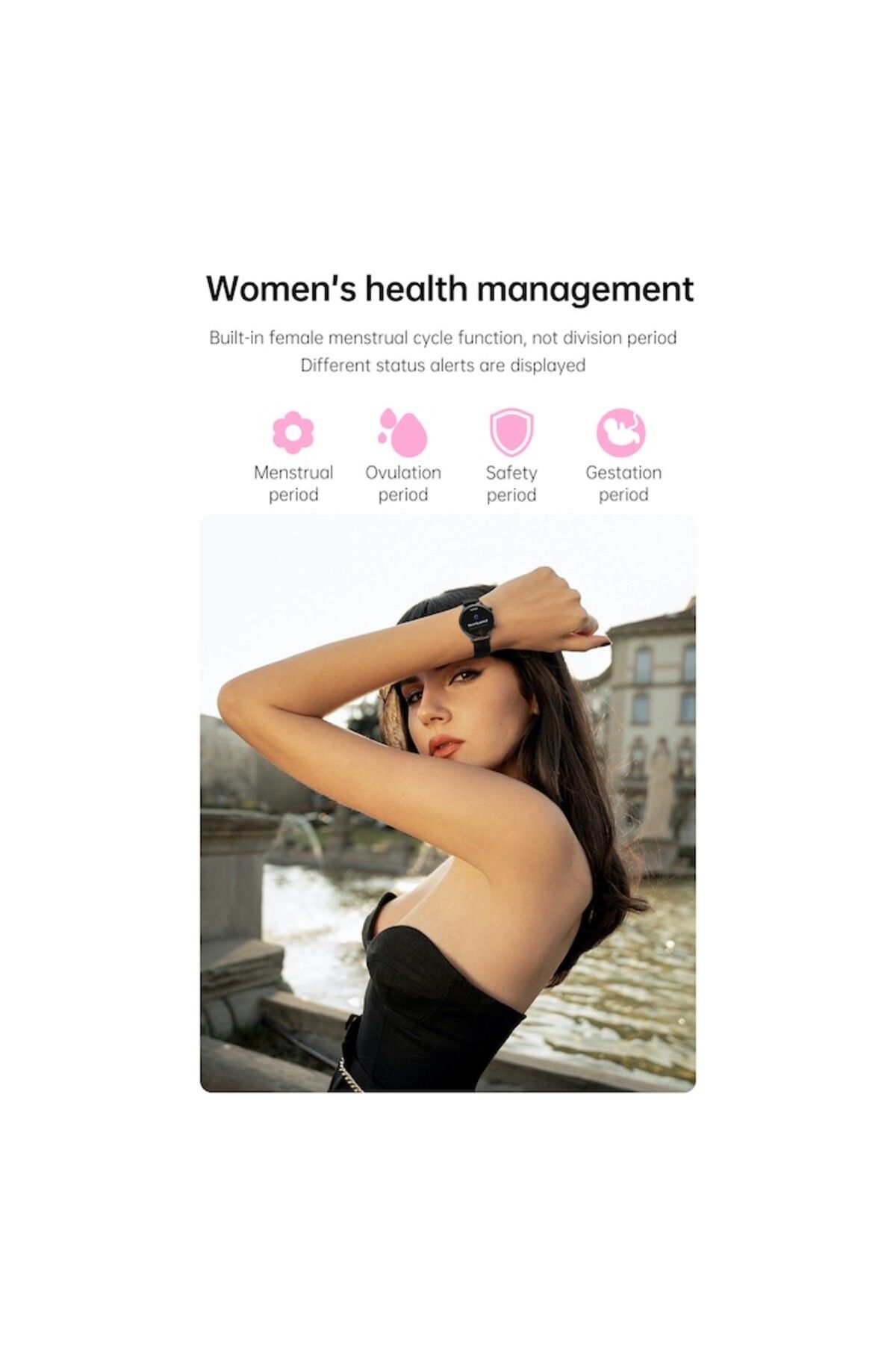 ideal STORE-Ceas inteligent Live On Watch IdealStore, ecran AMOLED HD, Bluetooth, NFC, monitorizare a stării de sănătate, Android-iO 3