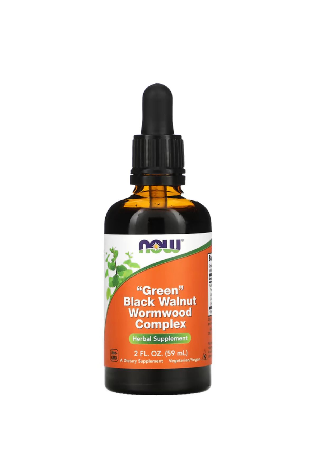 Now Foods , Green Black Walnut Wormwood Complex, 2 fl oz (59 ml)