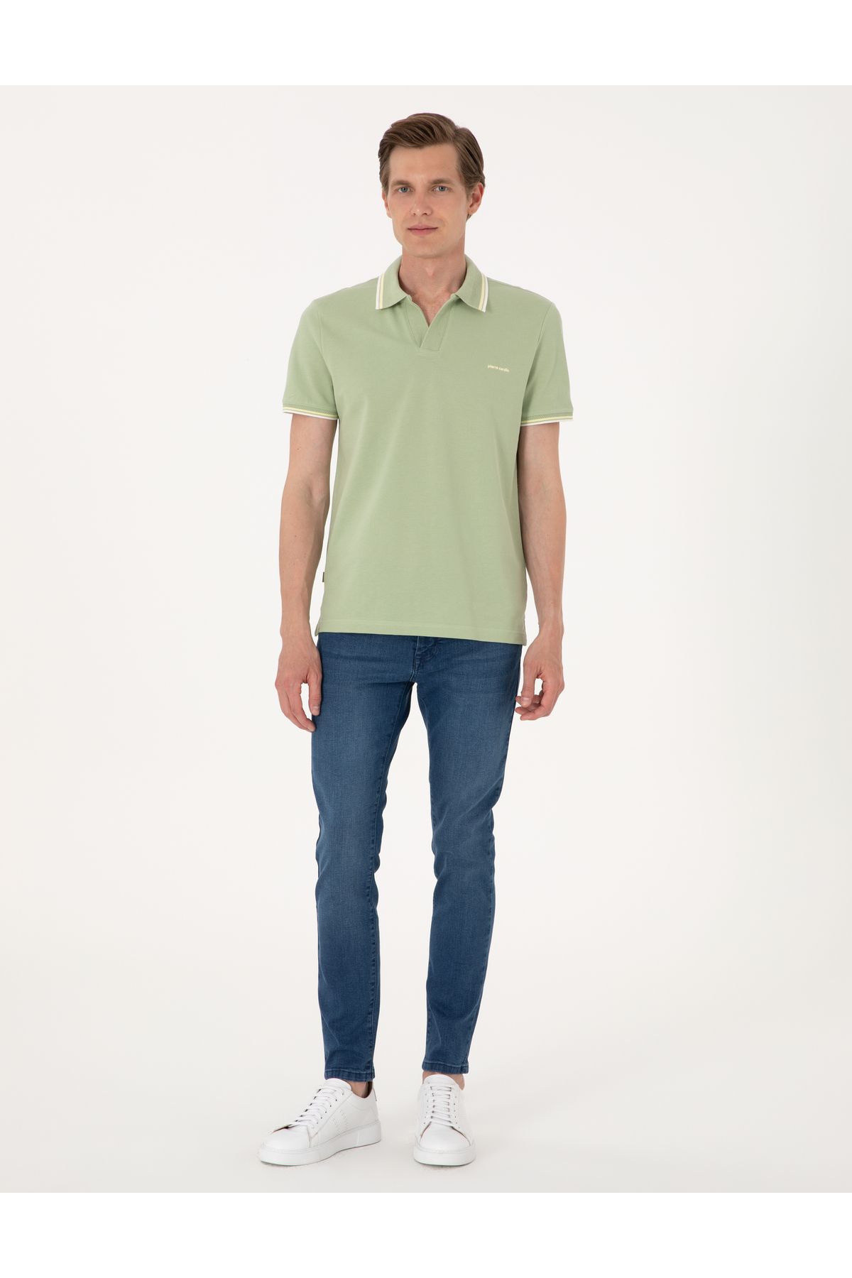 Pierre Cardin Mavi Slim Fit Jean Pantolon 50309069-VR036