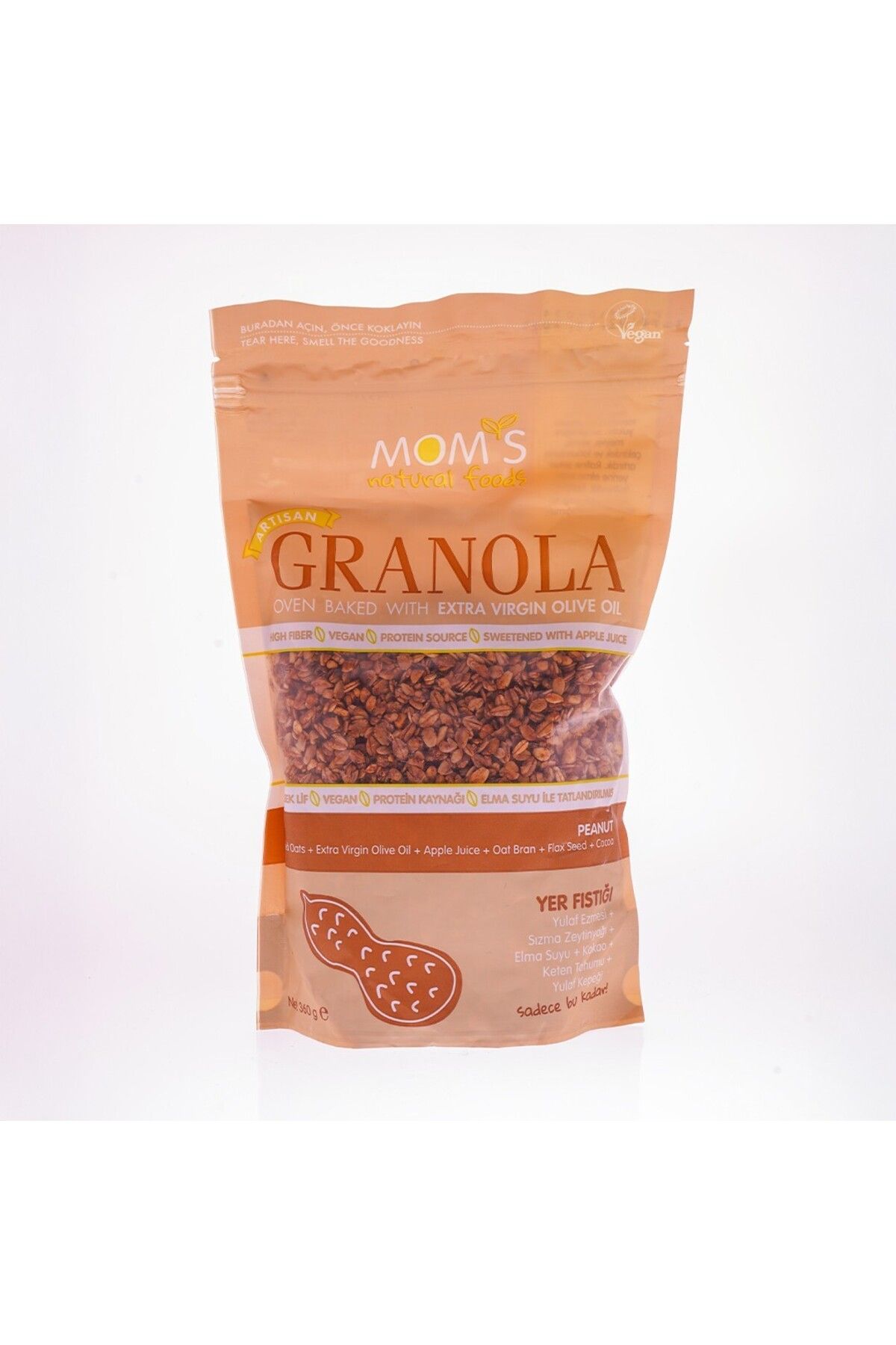 Mom's MOMS YER FISTIKLI GRANOLA 360 GR