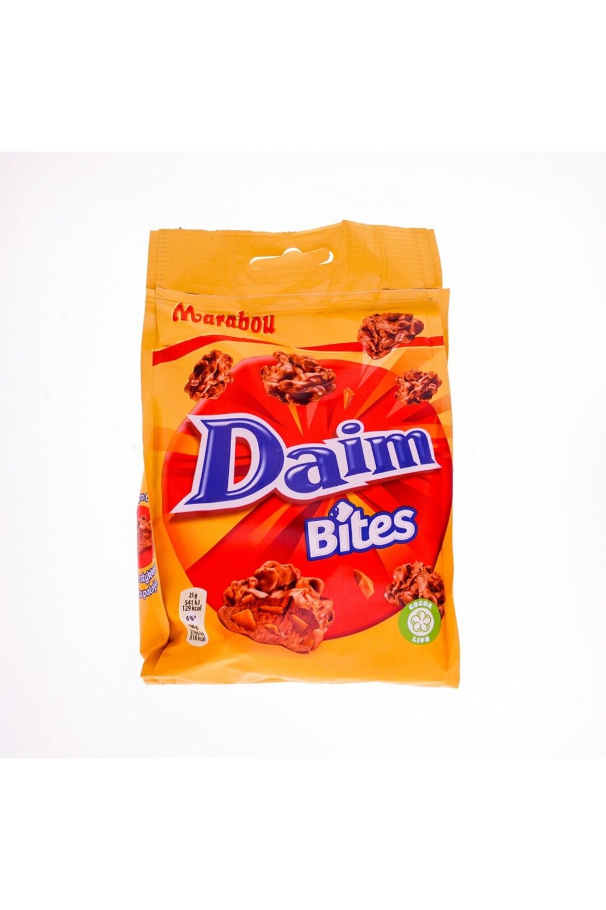 MARABOU DAIM BITES BADEMLİ MISIR GEVREKLİ SÜTLÜ ÇİKOLATA 145 GR