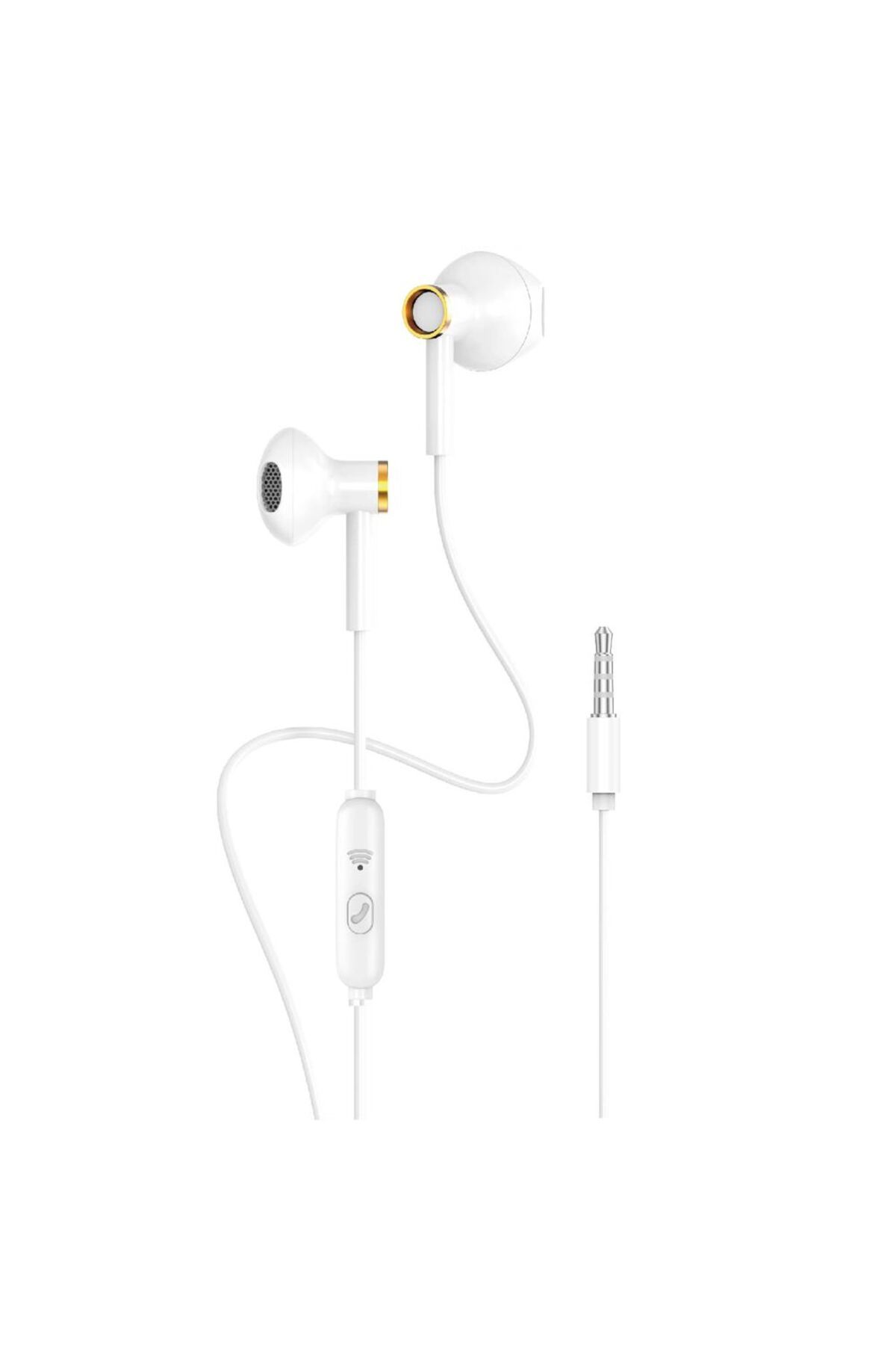 Lucatech Xiaomia Redmi Note 11 uyumlu 3.5 mm Mikrofonlu Kablolu Kulaklık