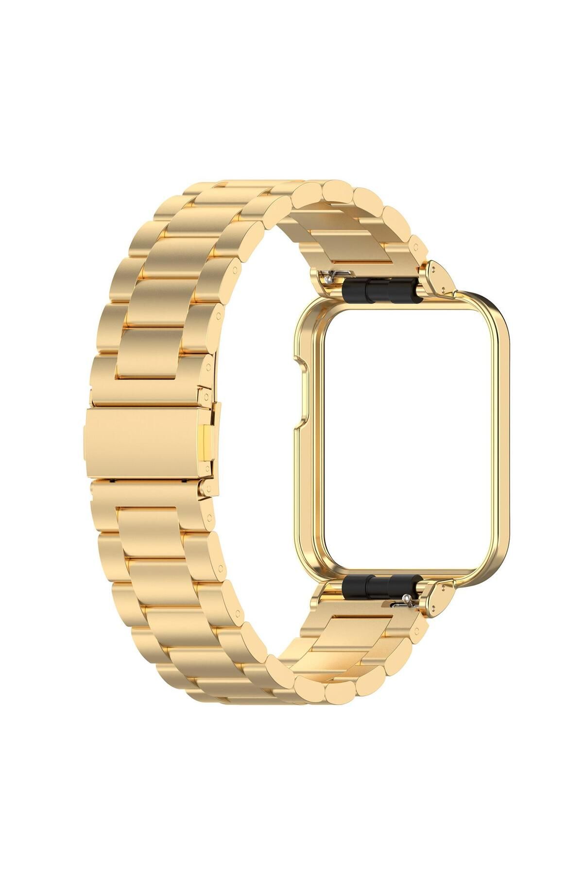 Microsonic Xiaomi Poco Watch Metal Stainless Steel Kordon Gold
