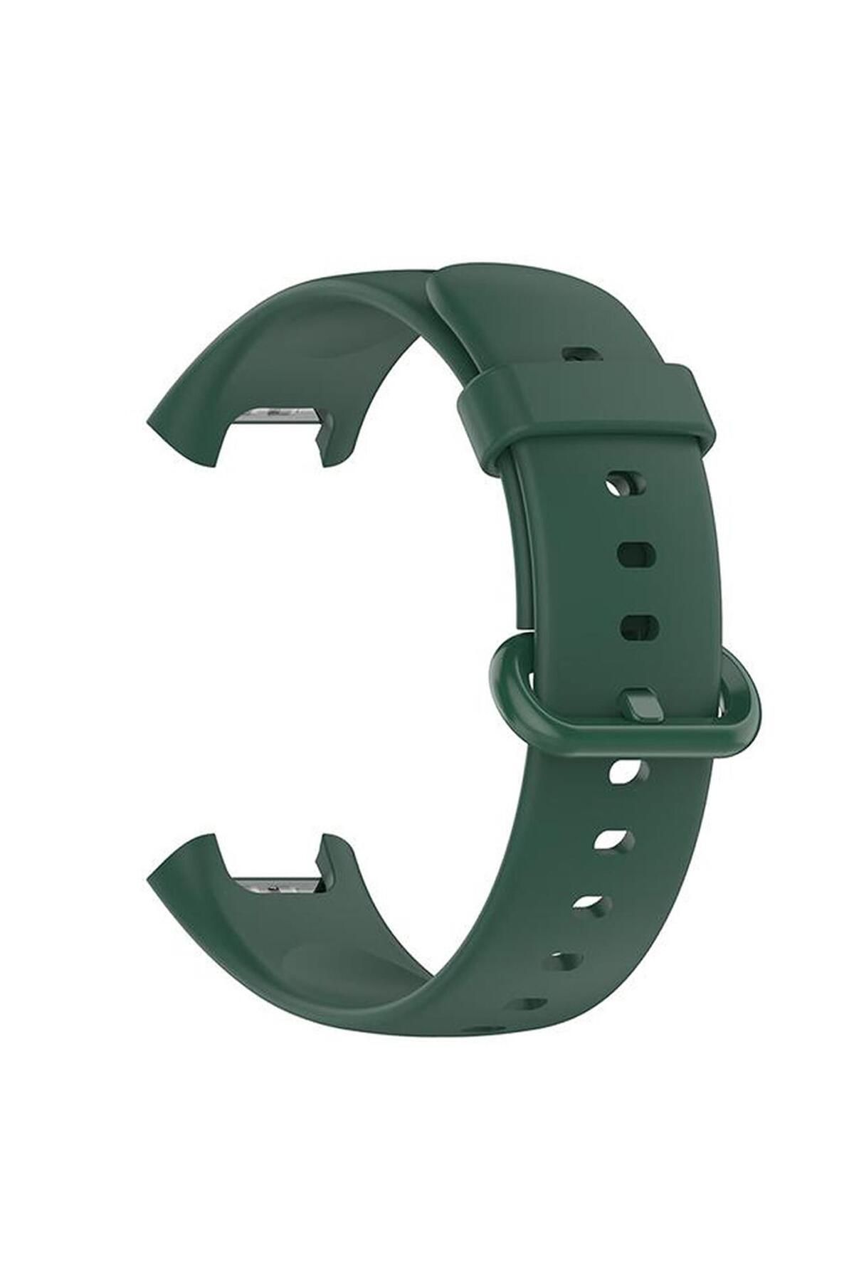 Microsonic Xiaomi Poco Watch Kordon, Silicone Sport Band Yeşil