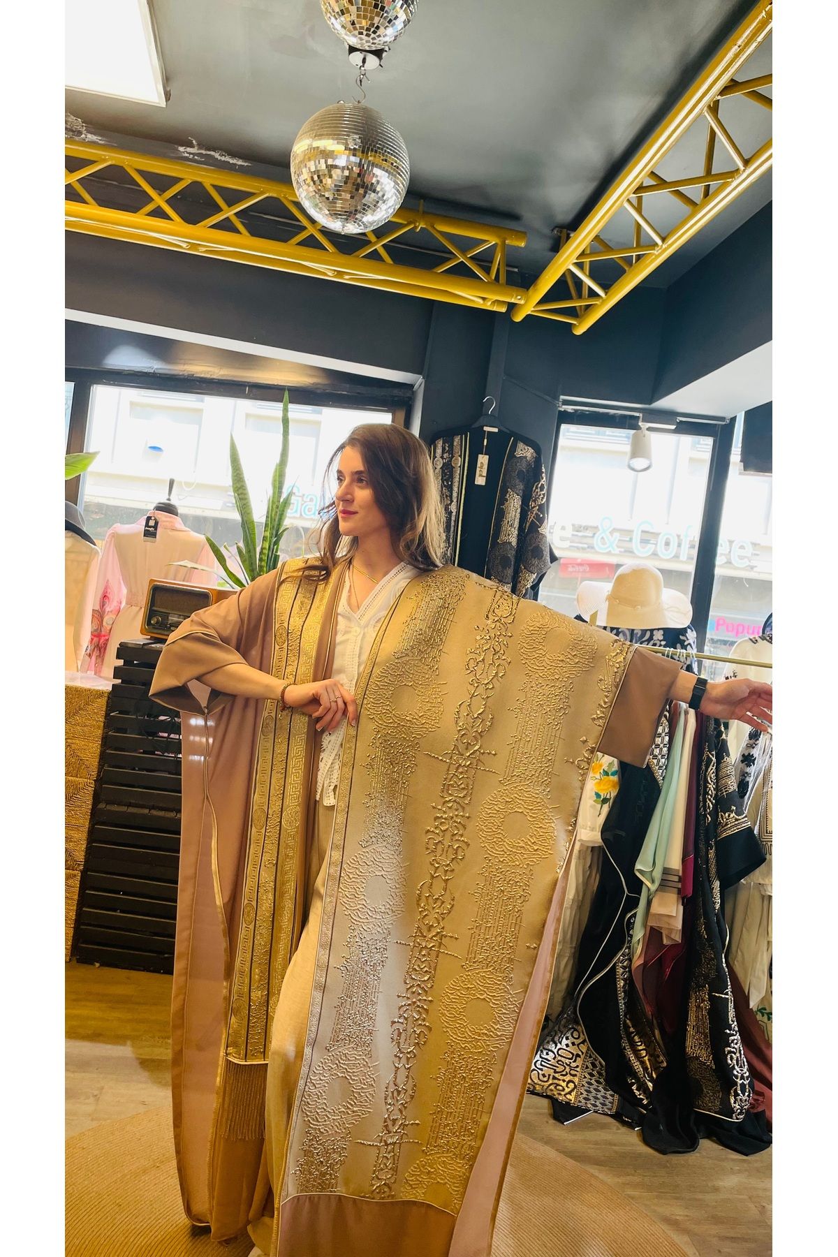 AJAL Abaya Kimono