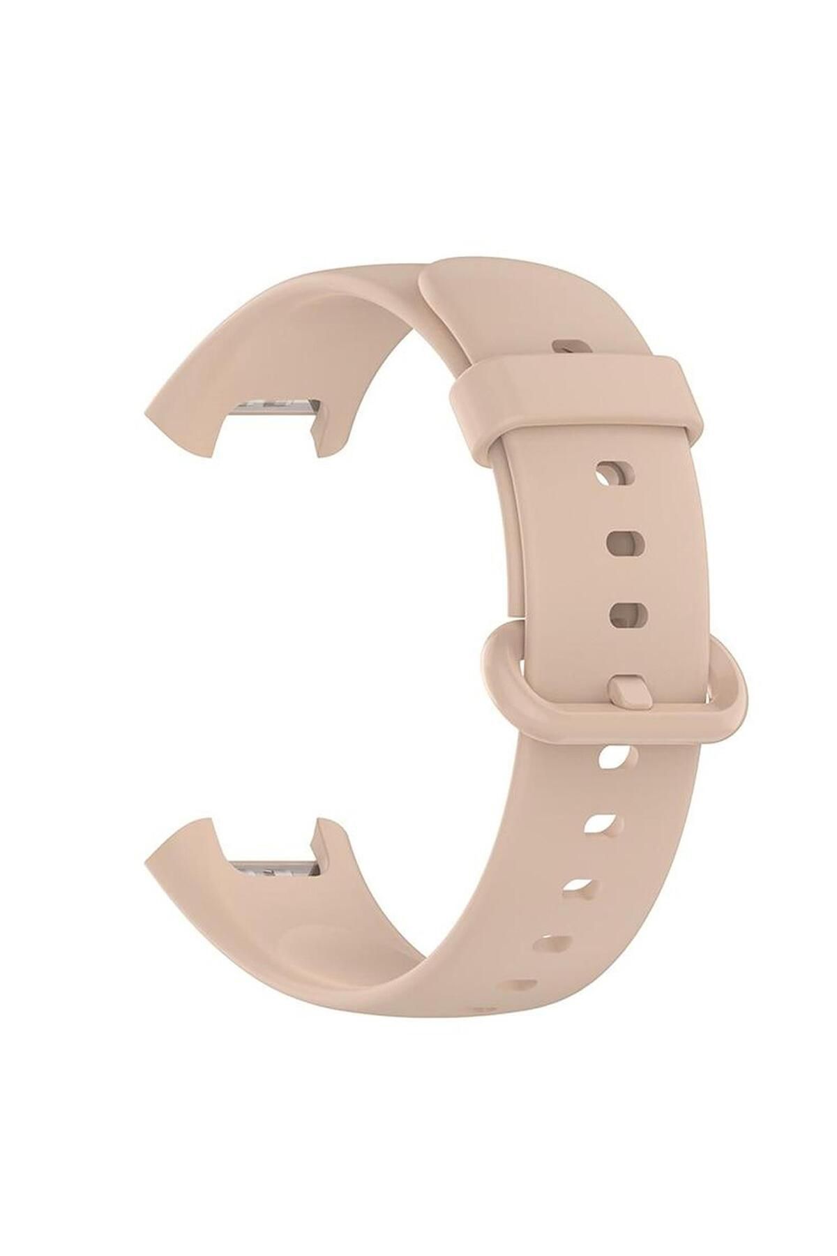 Microsonic Xiaomi Poco Watch Kordon, Silicone Sport Band Rose Gold