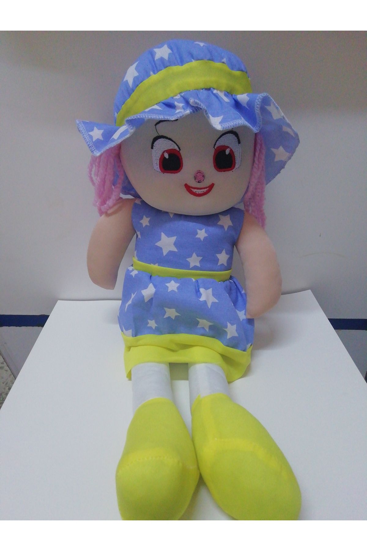 İLHANLAR Müzikli Bez Bebek 50 cm