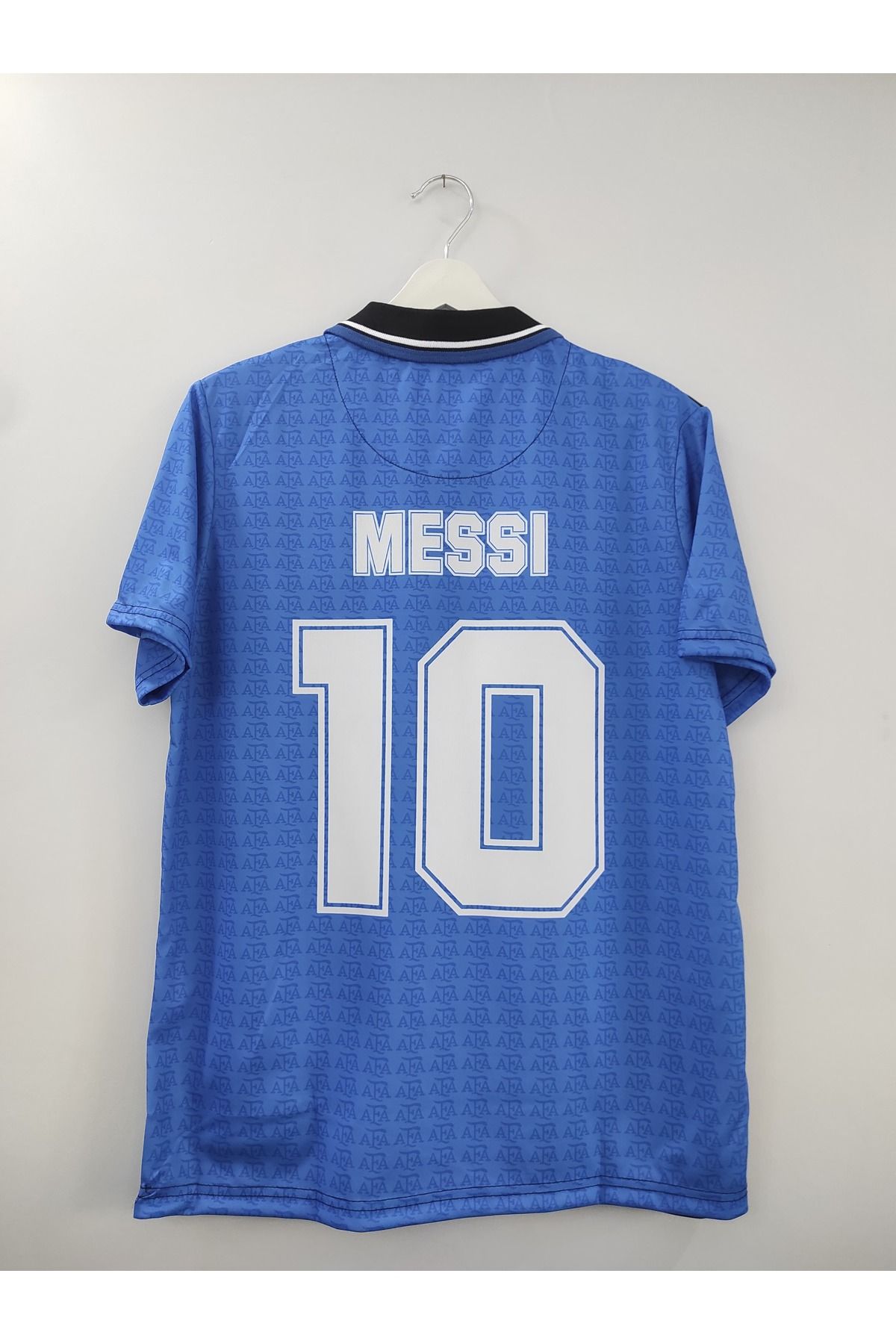 JANJON STAR Lionel Messi 1994 Arjantin Retro Yakalı Forma / Messi 1994 Argentina Jersey