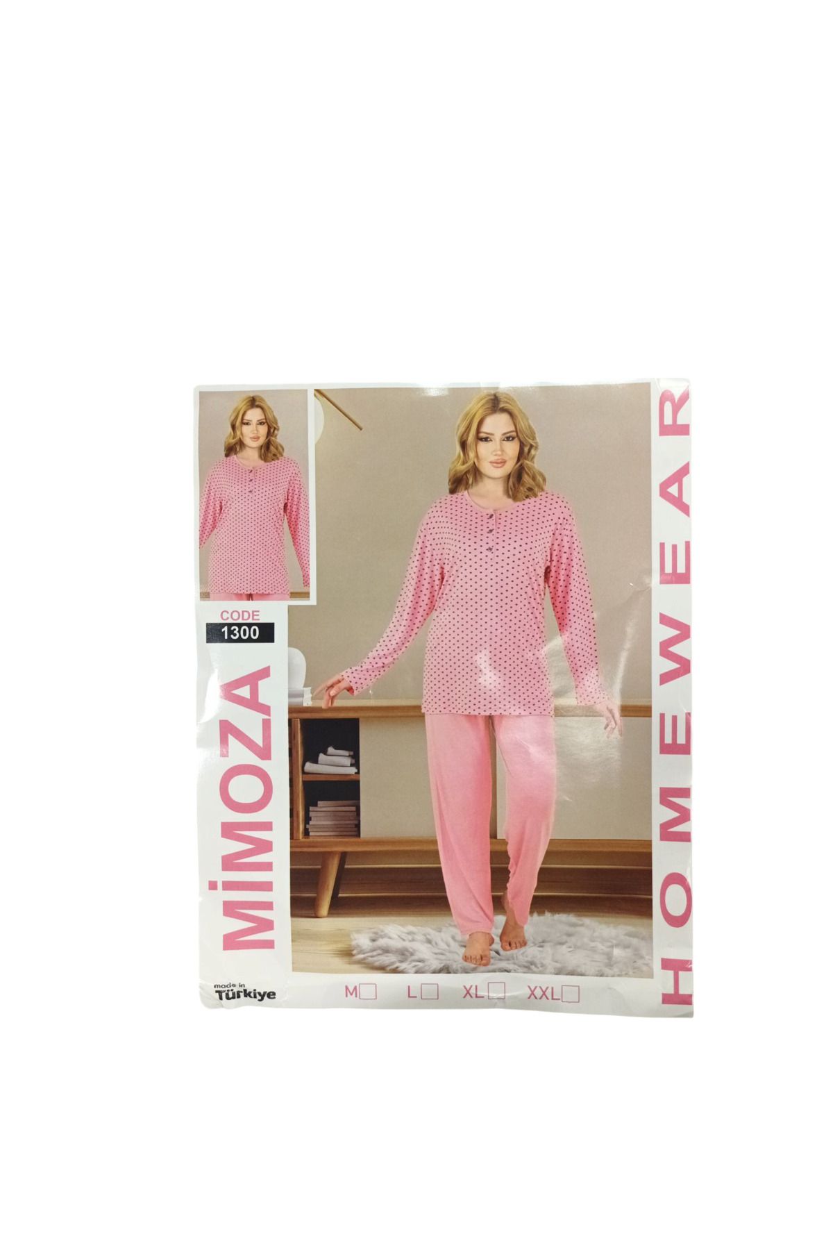 Butik Kadın uzun kollu pijama takımı