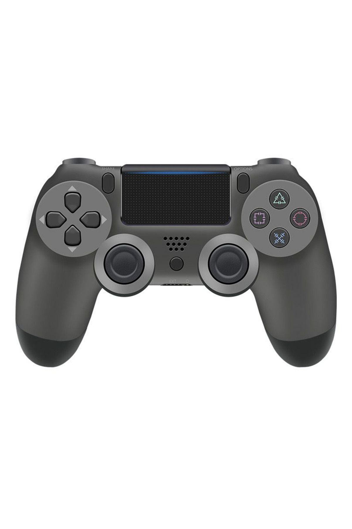 Teno-DoubleShock Teno® Wireless Controller, compatible with PS4, analog joysticks, metallic gray 1