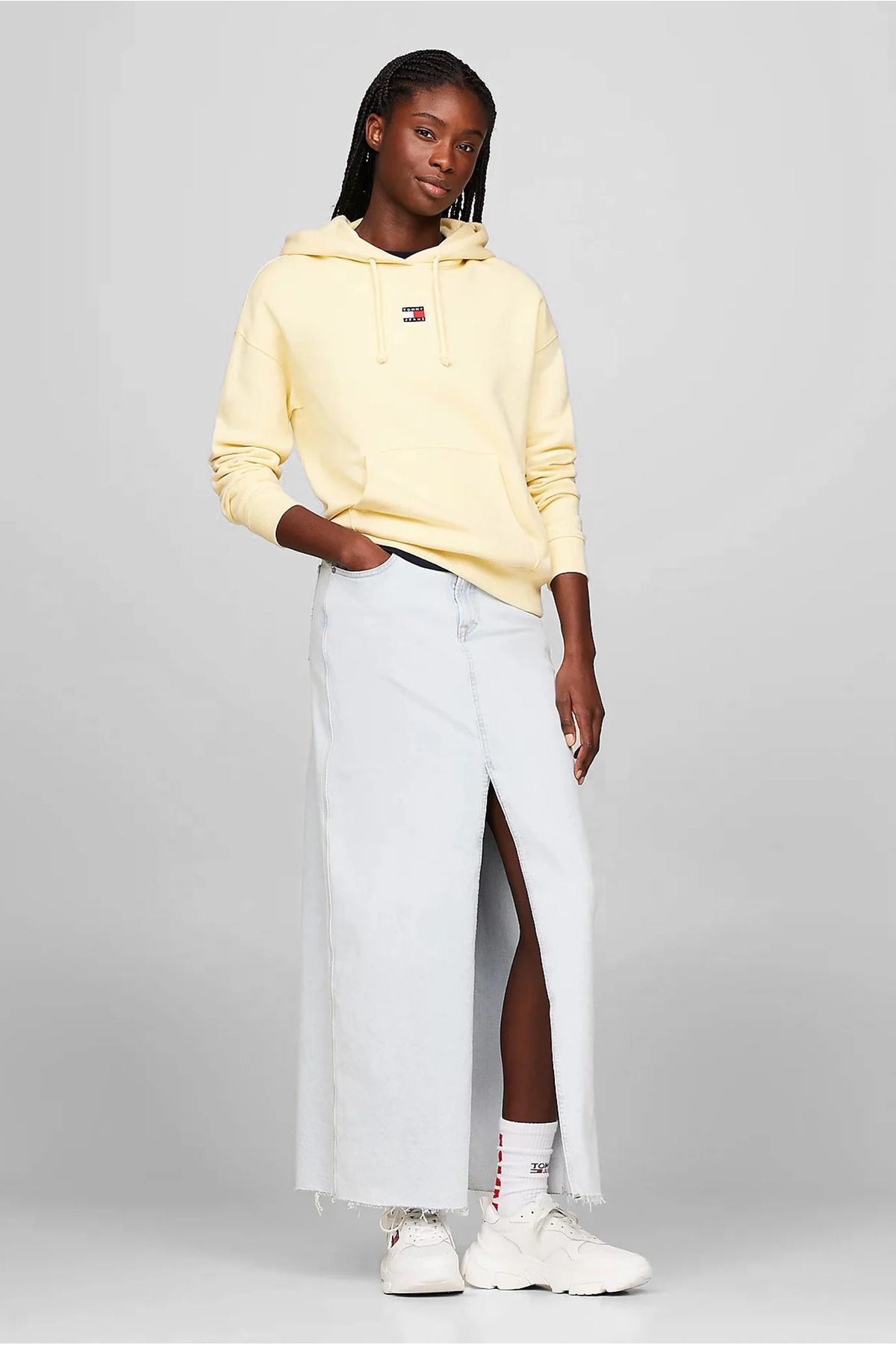 Tommy Hilfiger Claire Hgh Maxi Skirt Etek