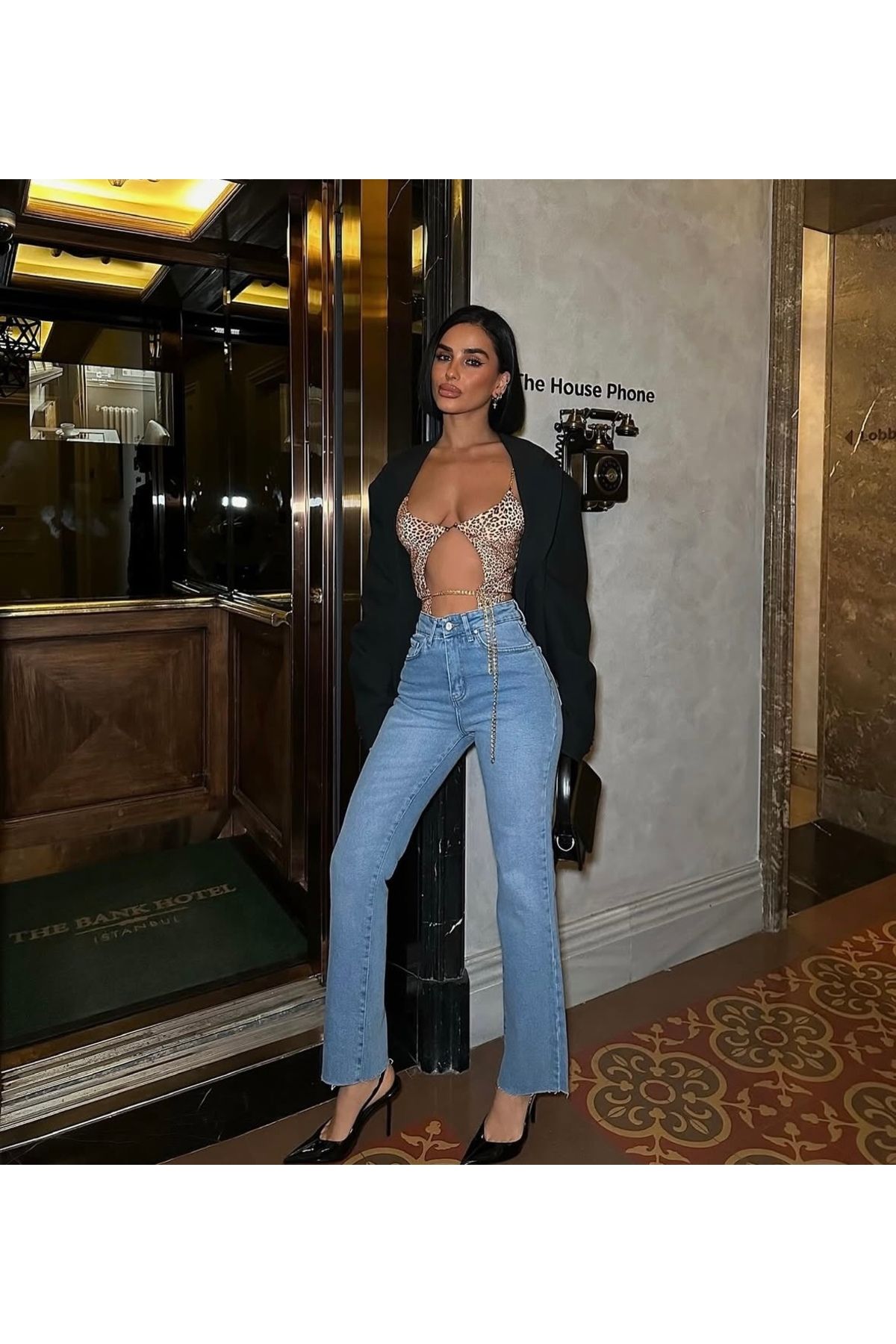 EB Denim Kesik paça kot pantolon