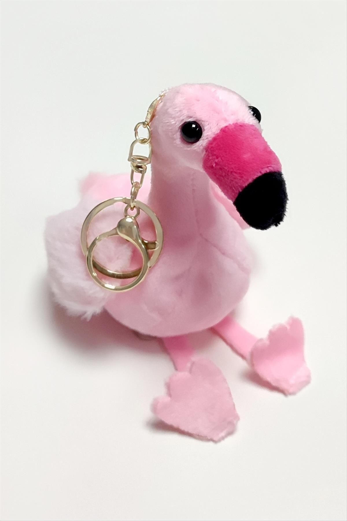 TimeStart Flamingo Peluş Anahtarlık