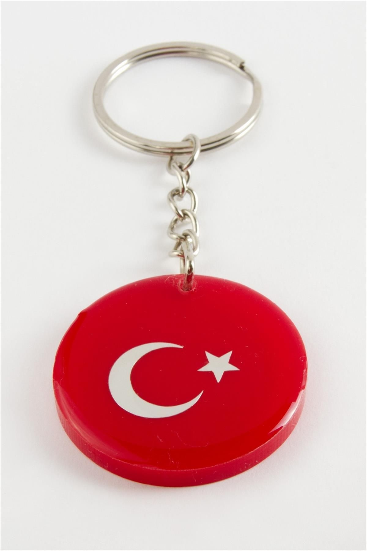 TimeStart Ay Yıldız Epoksi Anahtarlık
