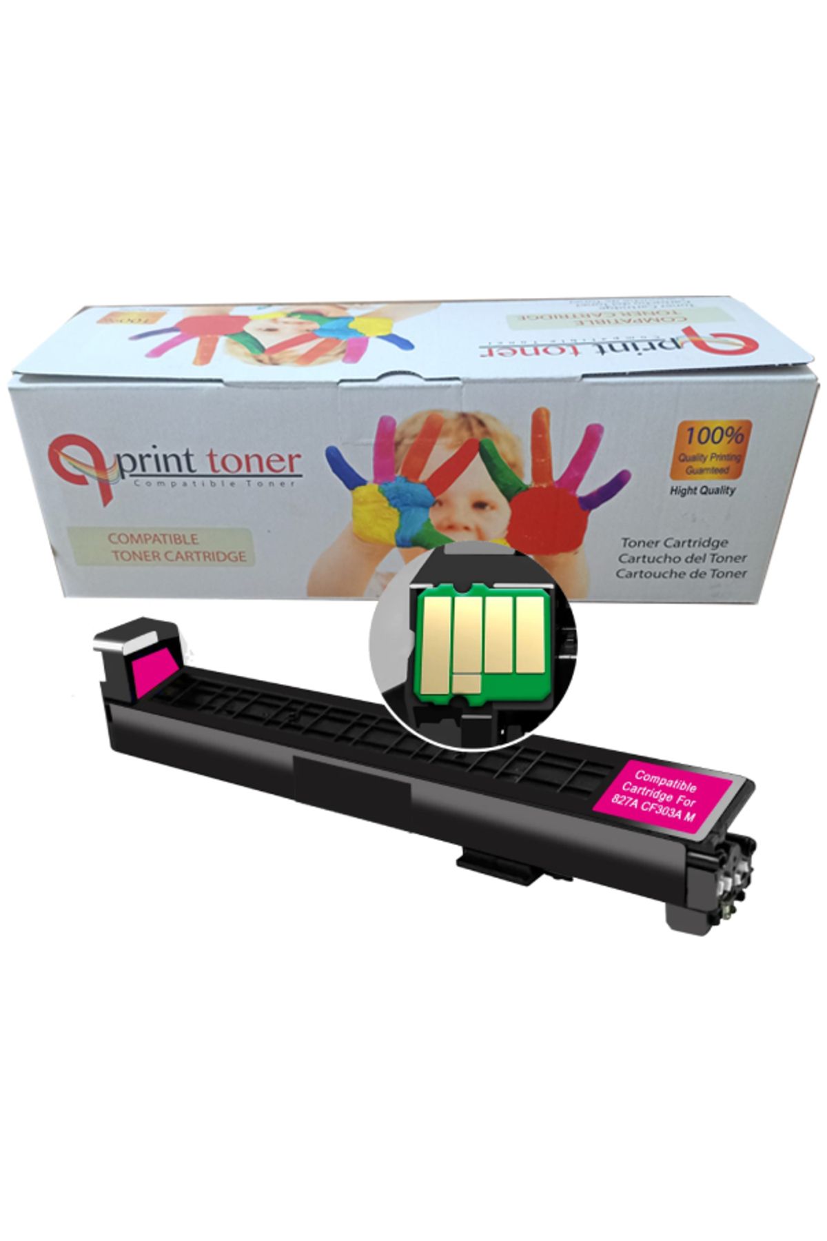 QPRİNT TONER COMPATİBLE TONER QPRİNT TONER HP 827A CF303A KIRMIZI MUADİL TONER M880z A2W75A A2W76A