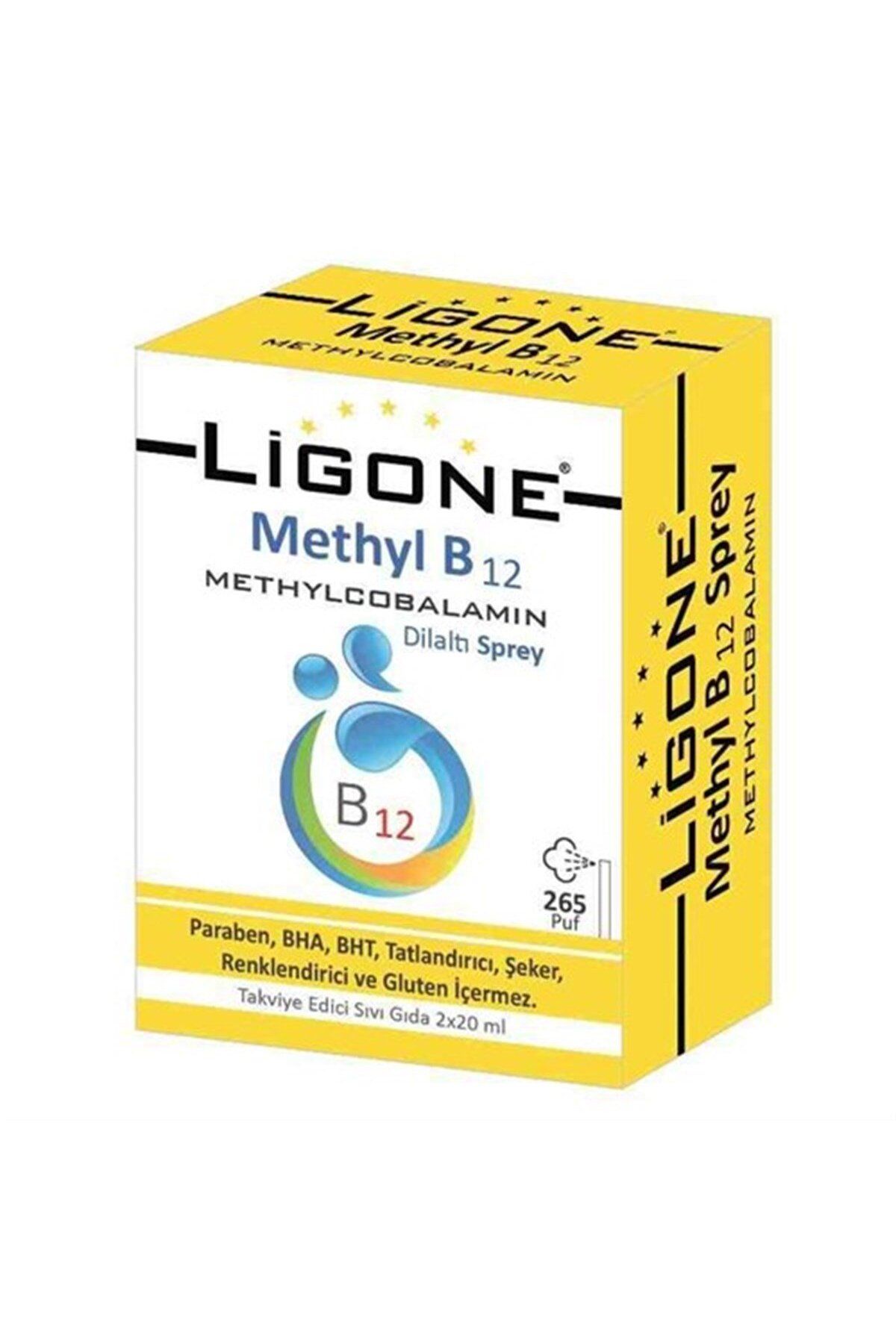 Rcfarma Ligone Methyl B12 Methylcobalamin Dil Altı Sprey 2x20 ml
