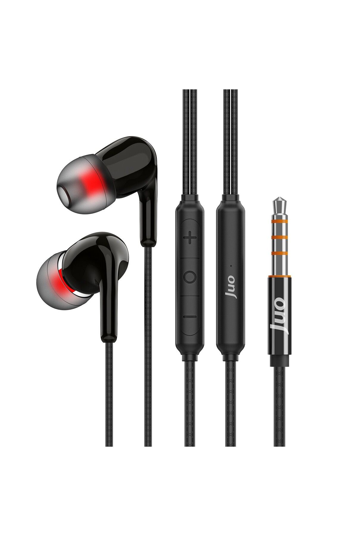 Juo 3.5mm Jack Girişli Mikrofonlu Kablolu Kulak İçi Kulaklık