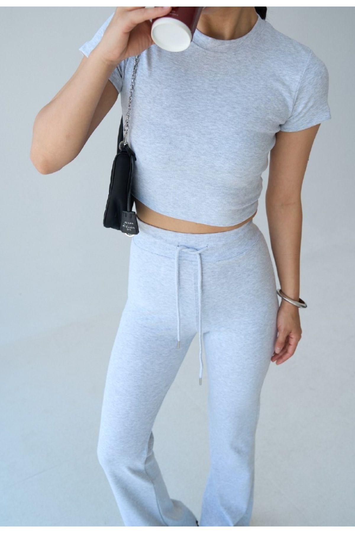 ALVWOMAN Tshirt Pantolon Takım