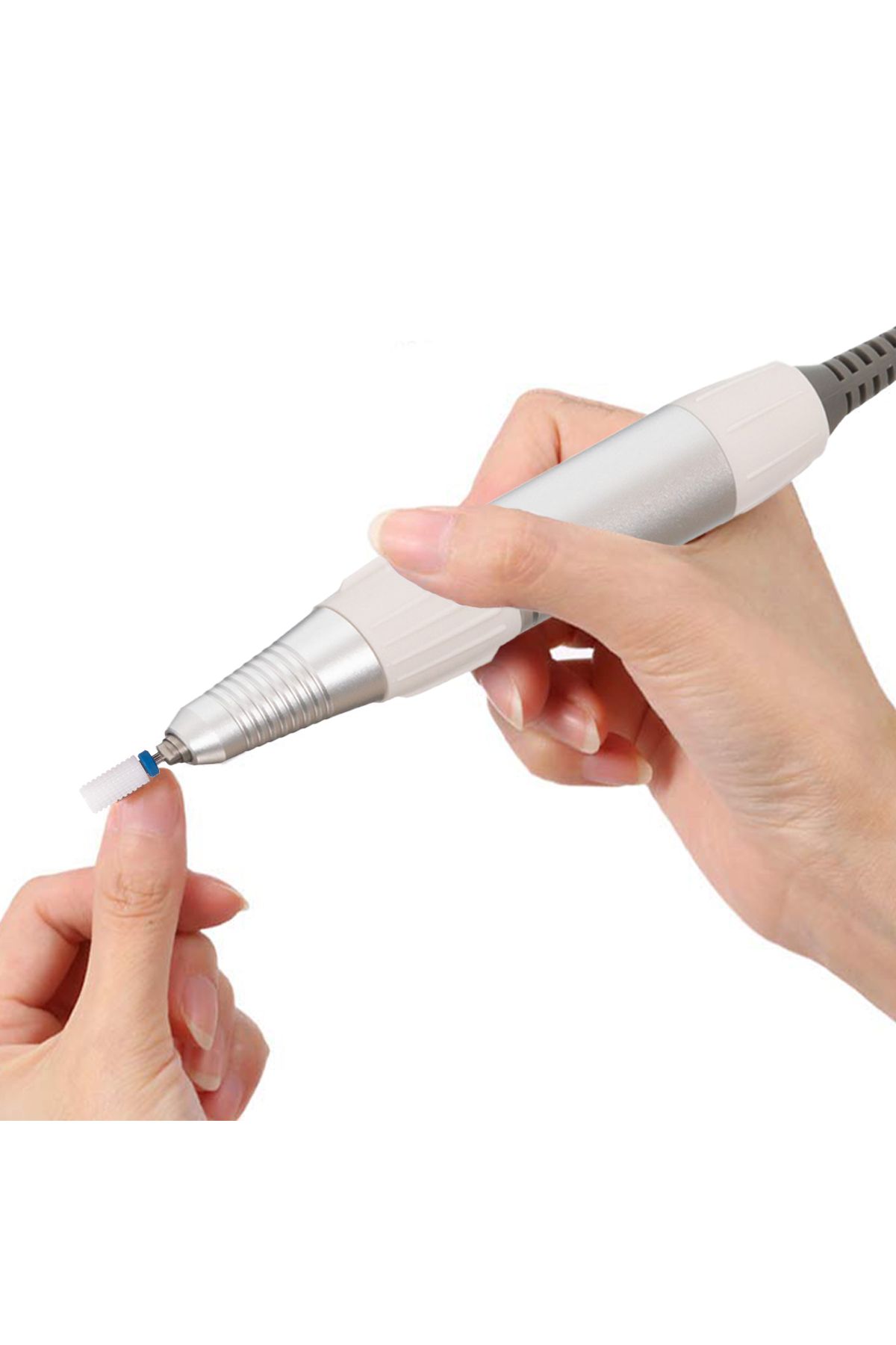 zenifique-Professional Nail Drill Chuck, Zenifique Brand, 35000 Rpm, White 3