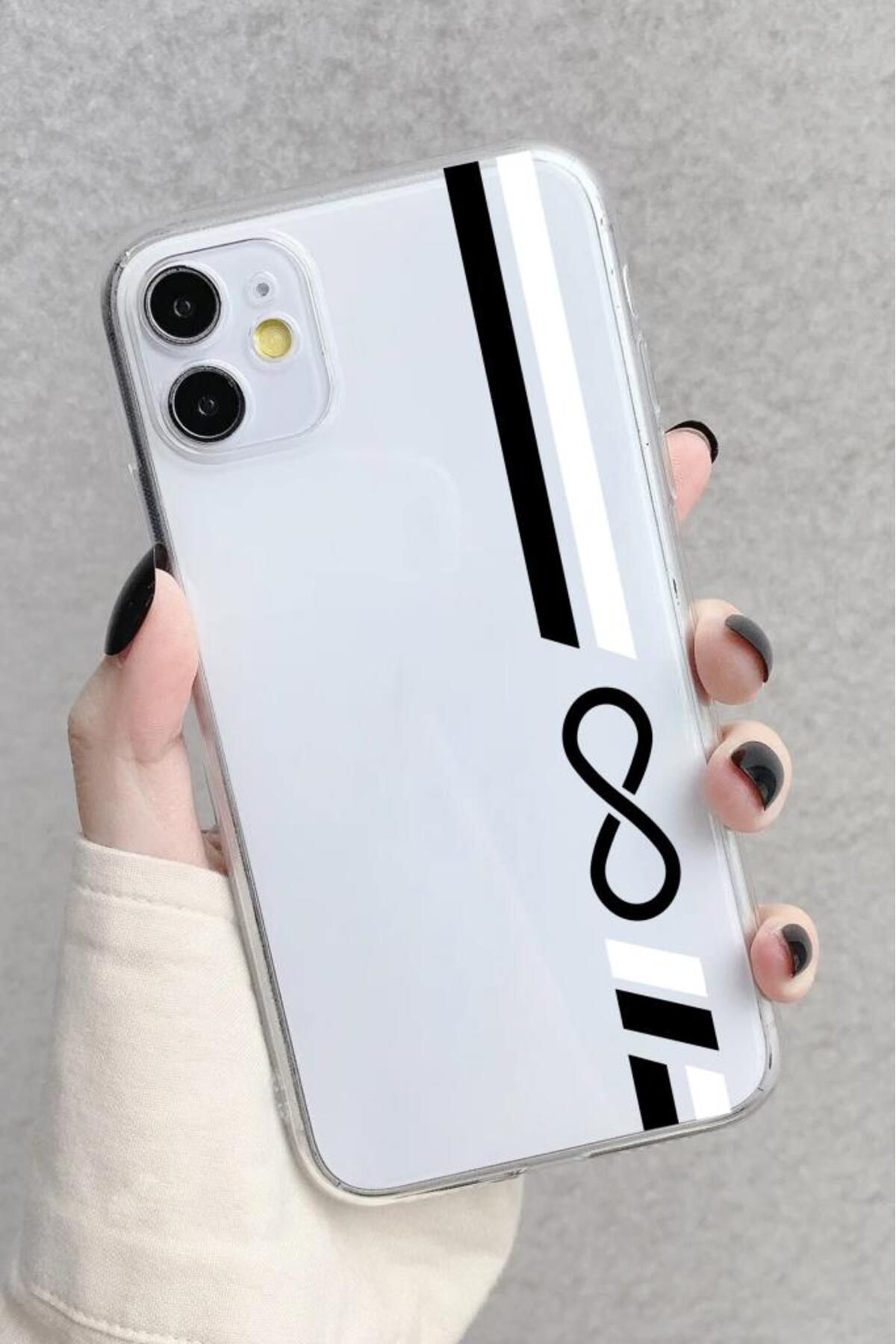 3GEN CASE İphone 11 Uyumlu Sonsuzluk Temalı Şeffaf Silikon Kılıf