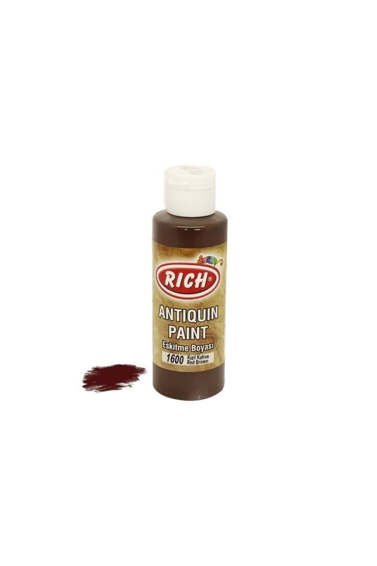 minaydan Rich 1600 Kızıl Kahve 120 ml Eskitme Ahşap Boyası