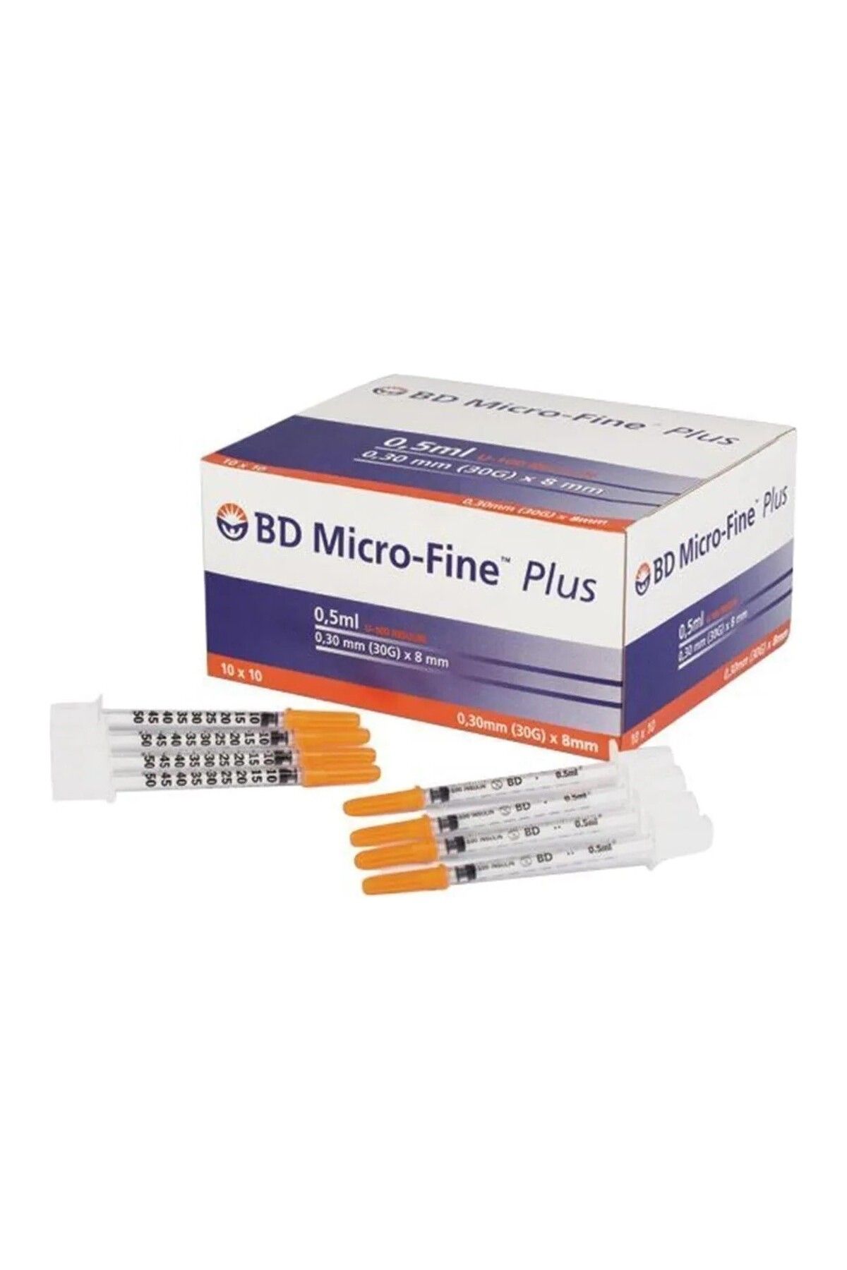 Bd Microfne 0,5ML İnsüln Enjektrü (10 Adet)