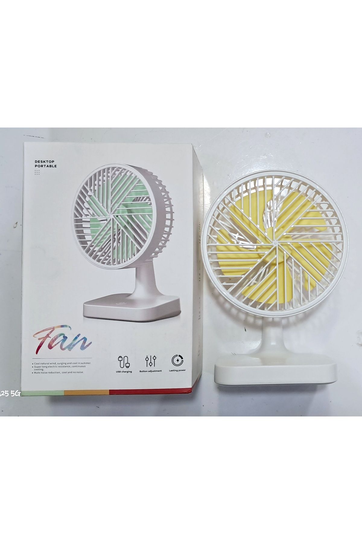 Poke Masa üstü şarjlı vantilatör / mini fan