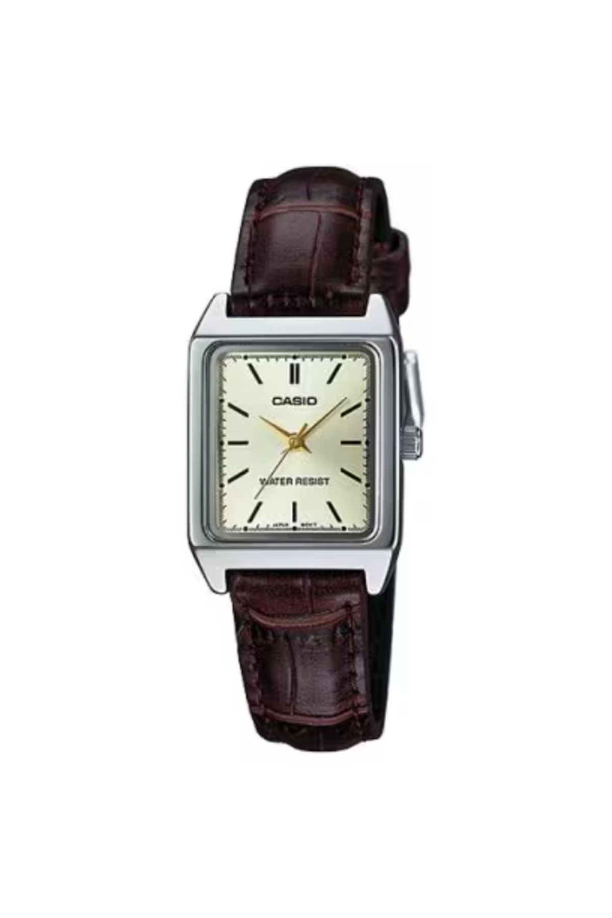 Casio-ساعة كاسيو النسائية التناظرية بمينا ليموني - LTP-V007L-9EUDF 1