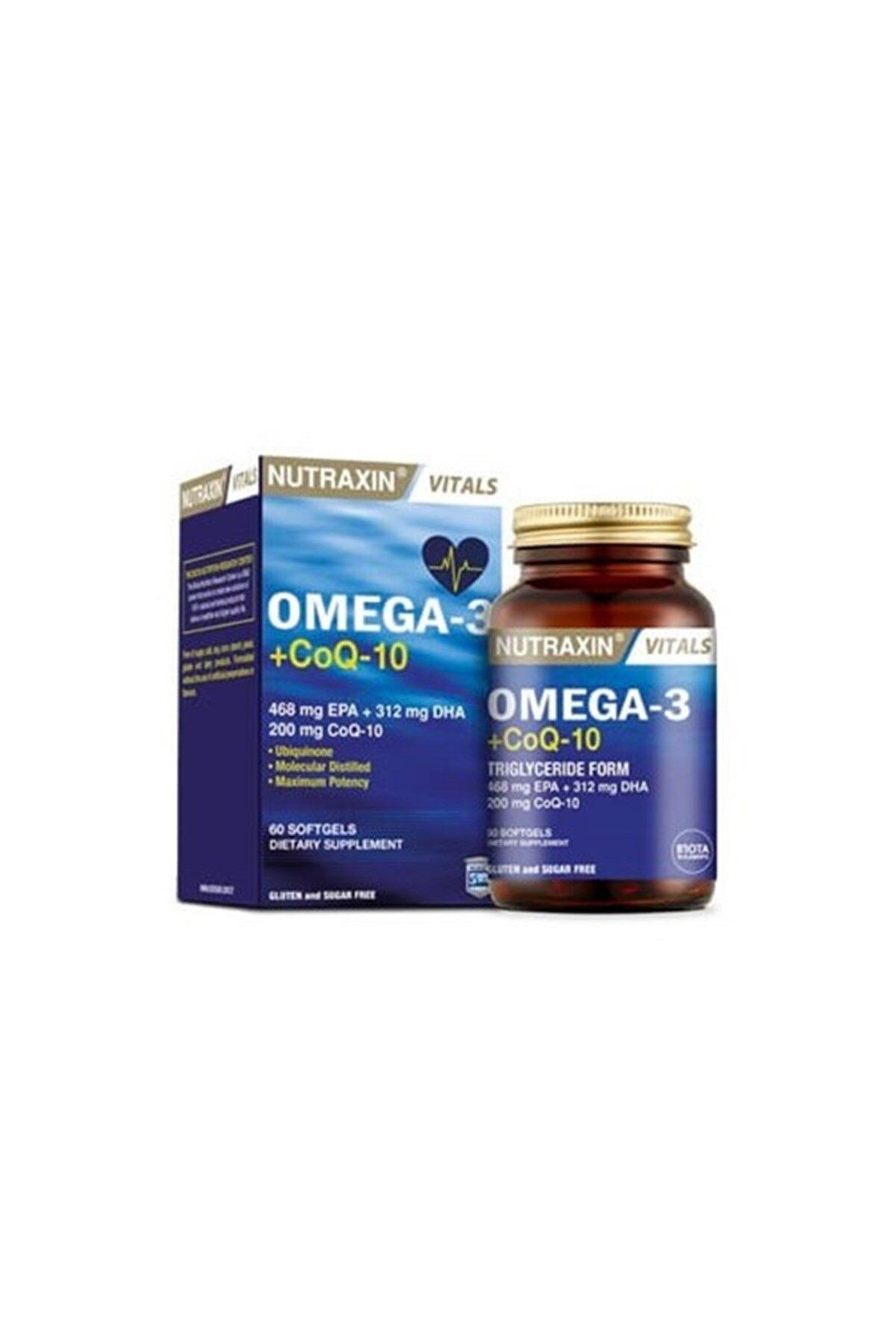 Nutraxin Omega-3+CoQ-10 60 Gr